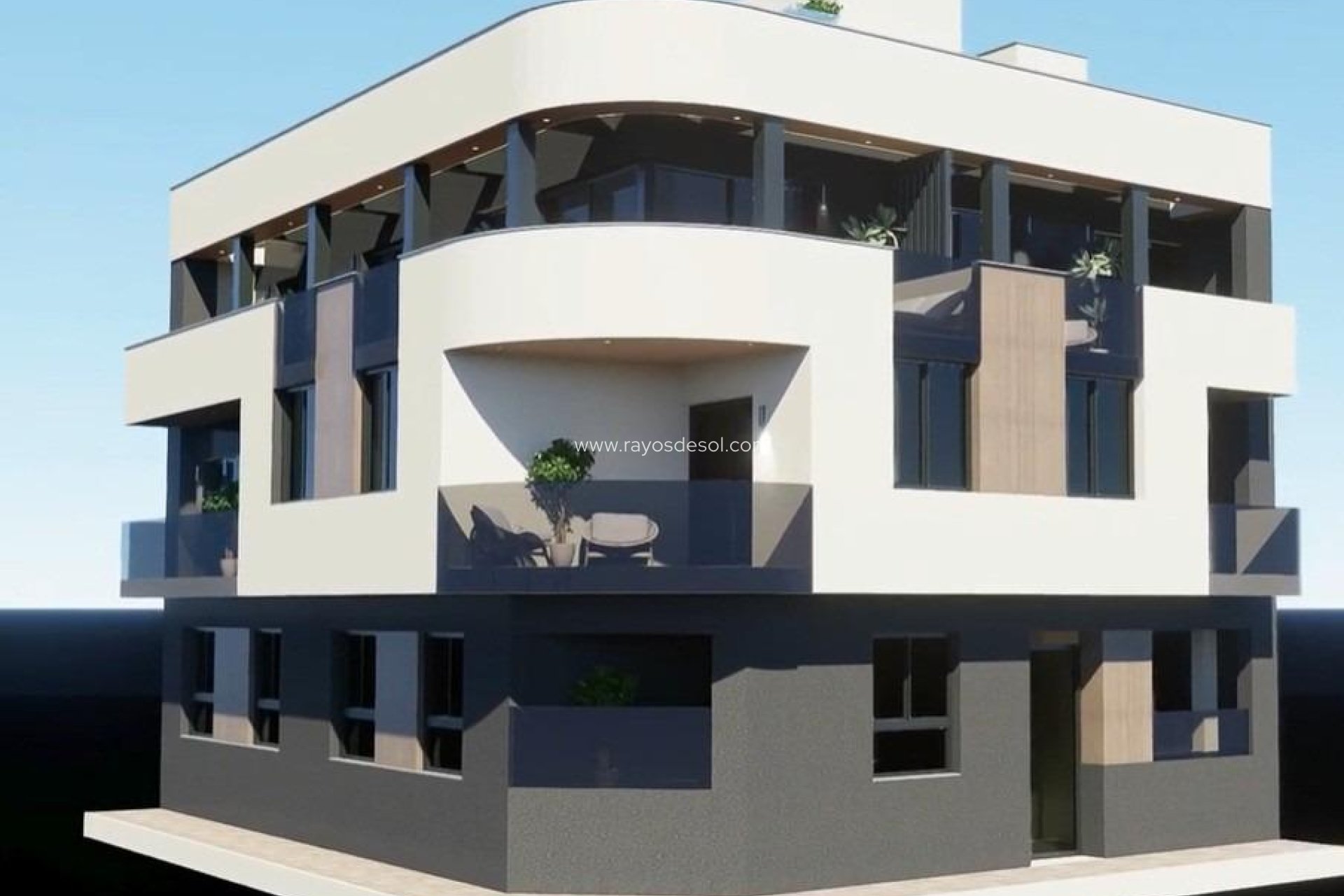 Neue Gebäude - Appartement - Torrevieja - Centro