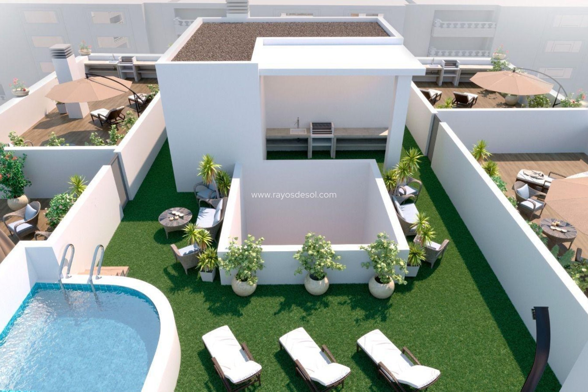 Neue Gebäude - Appartement - Torrevieja - Centro