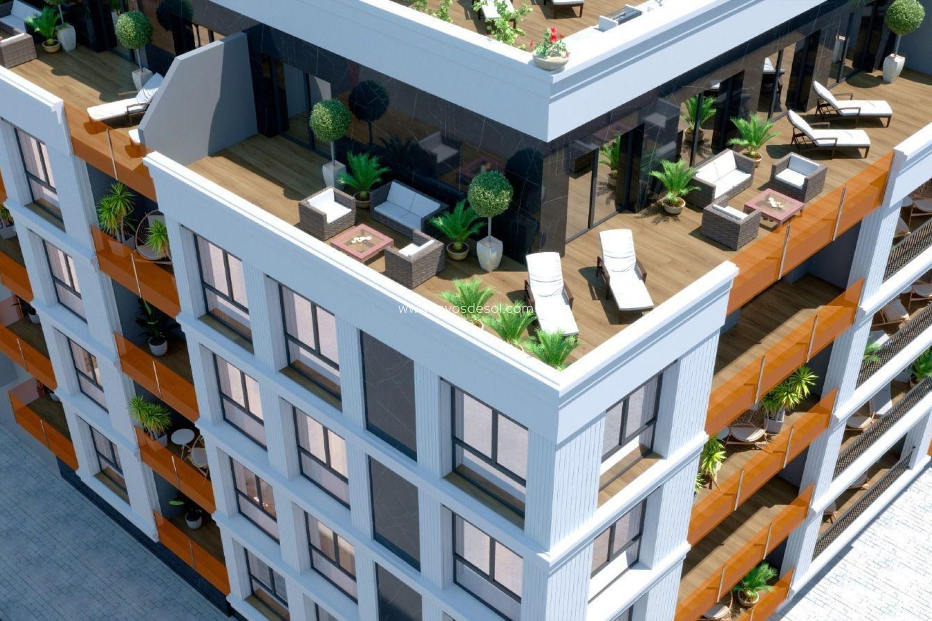 Neue Gebäude - Appartement - Torrevieja - Centro