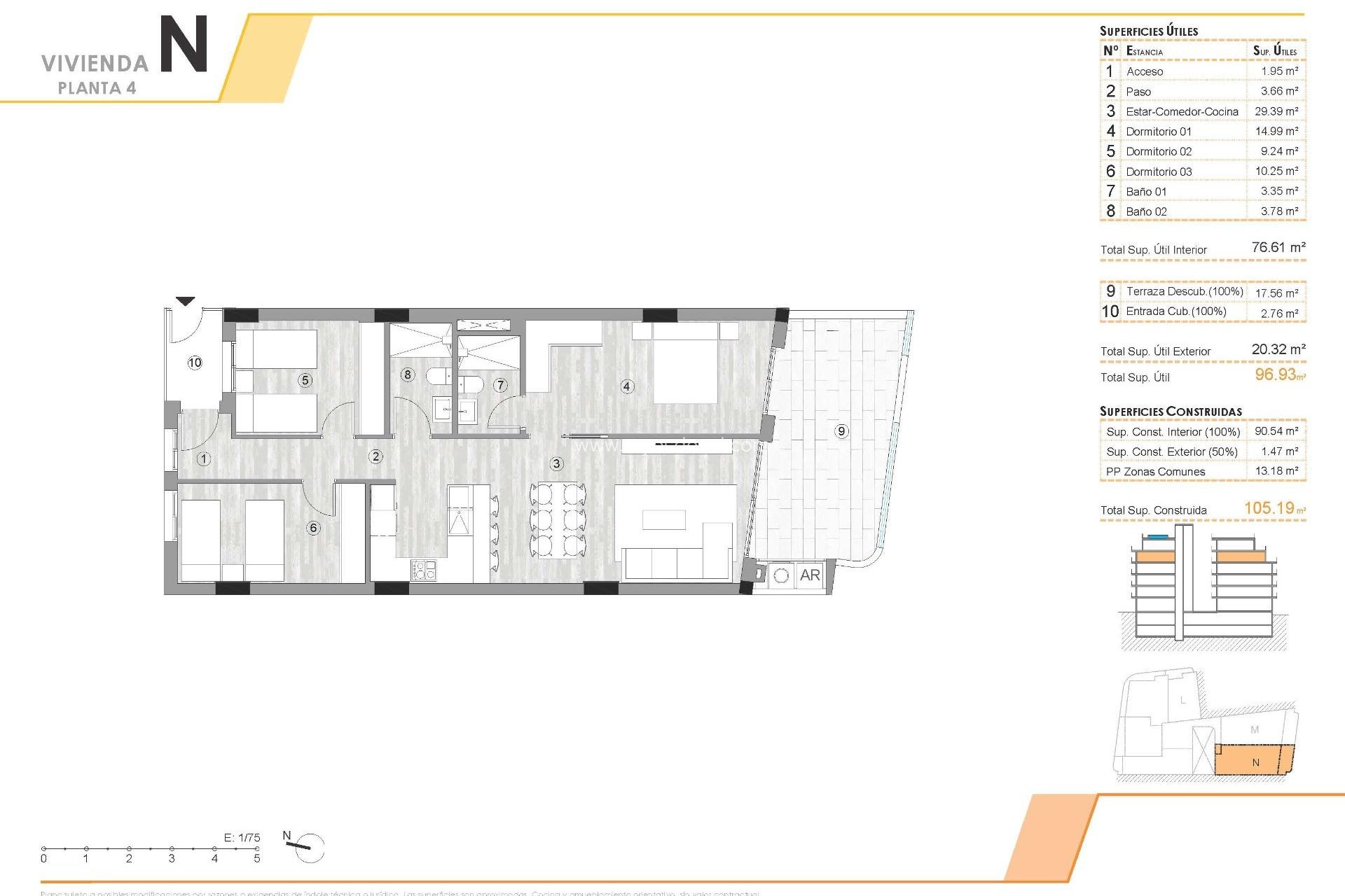 Neue Gebäude - Appartement - Torrevieja - Centro