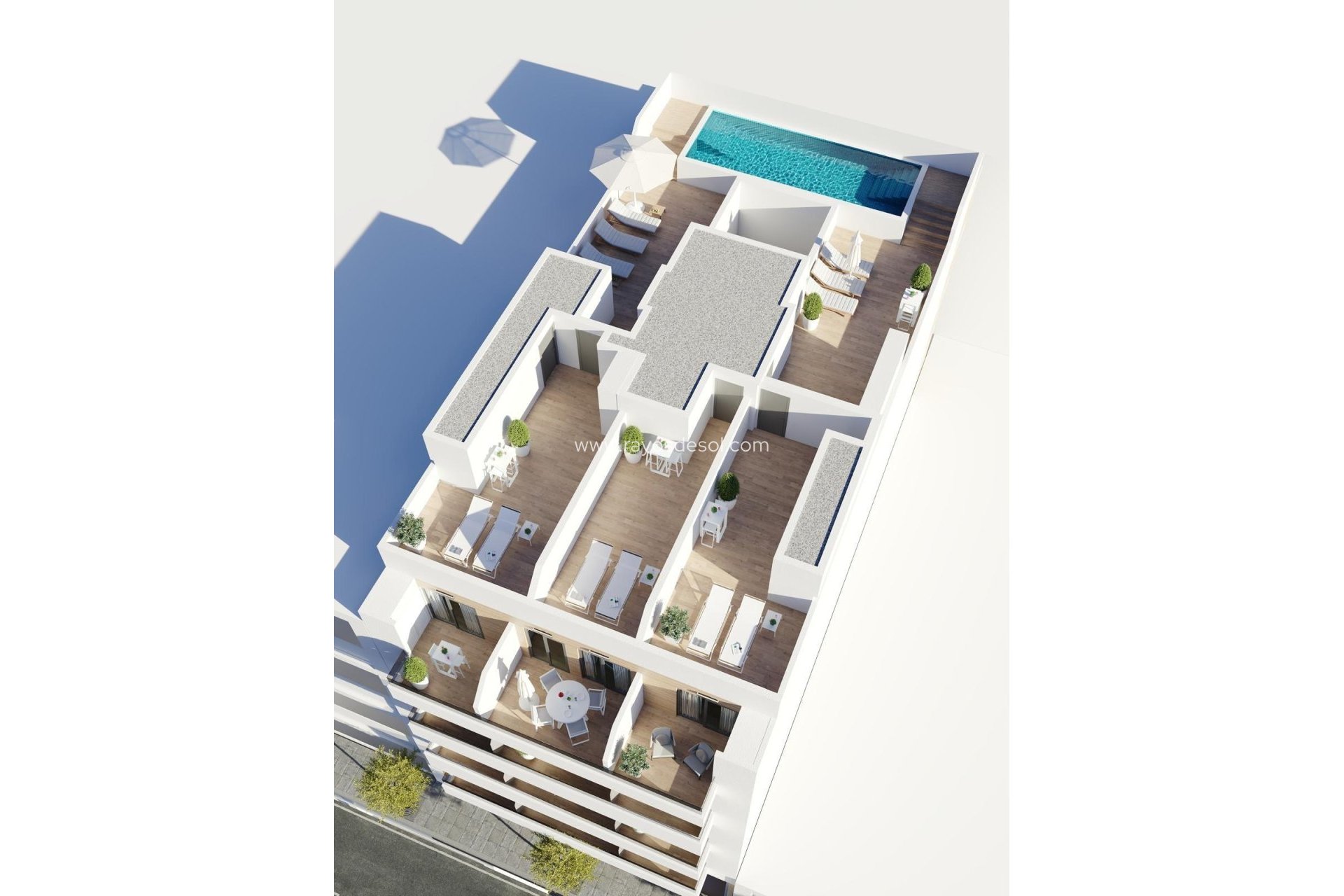 Neue Gebäude - Appartement - Torrevieja - Centro