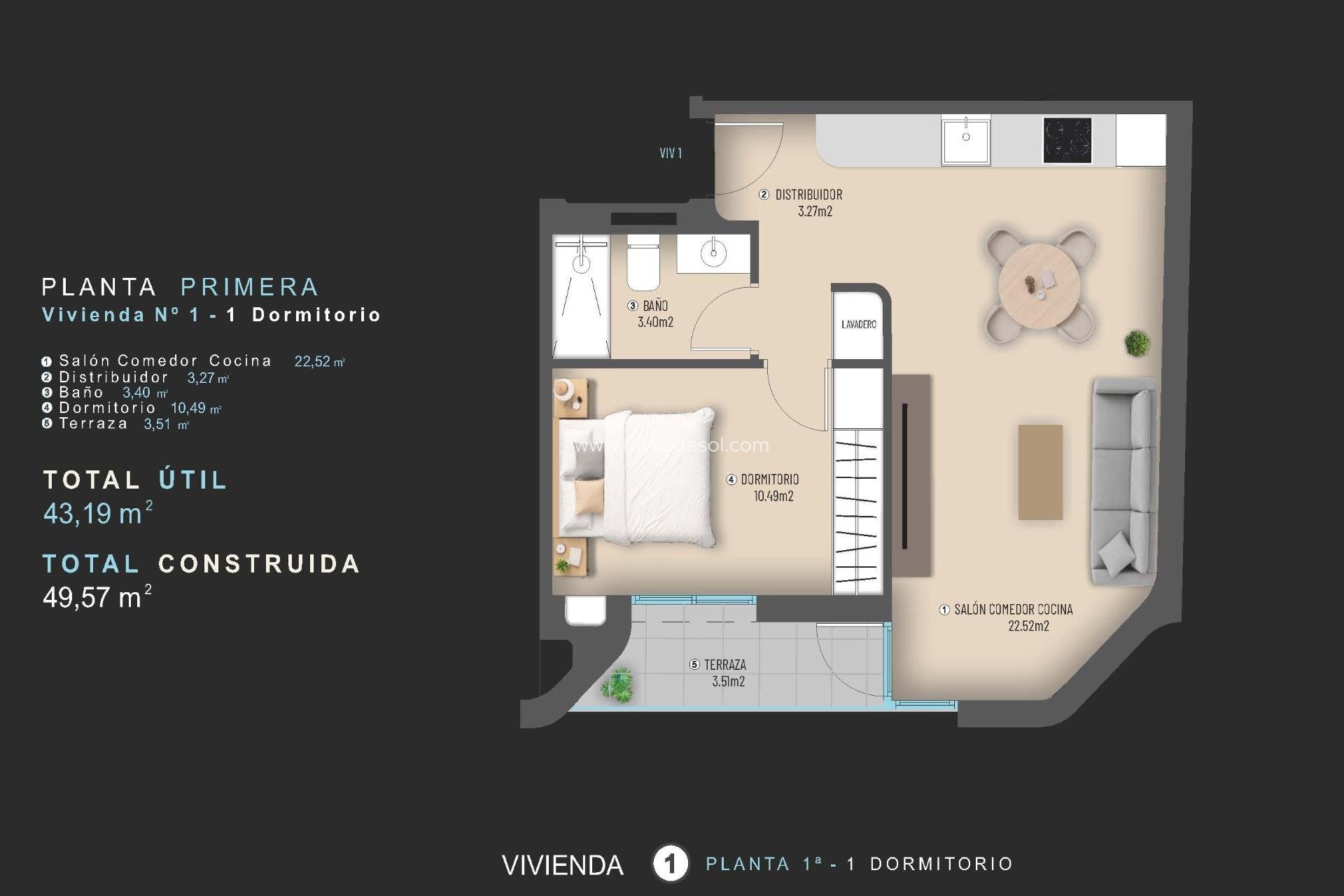 Neue Gebäude - Appartement - Torrevieja - Centro