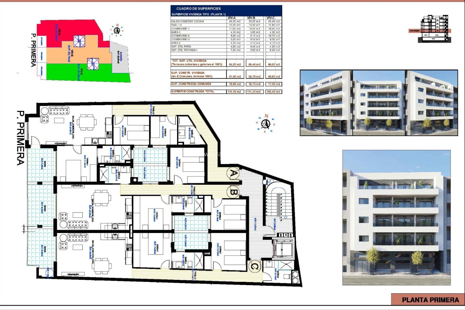 Neue Gebäude - Appartement - Torrevieja - Centro