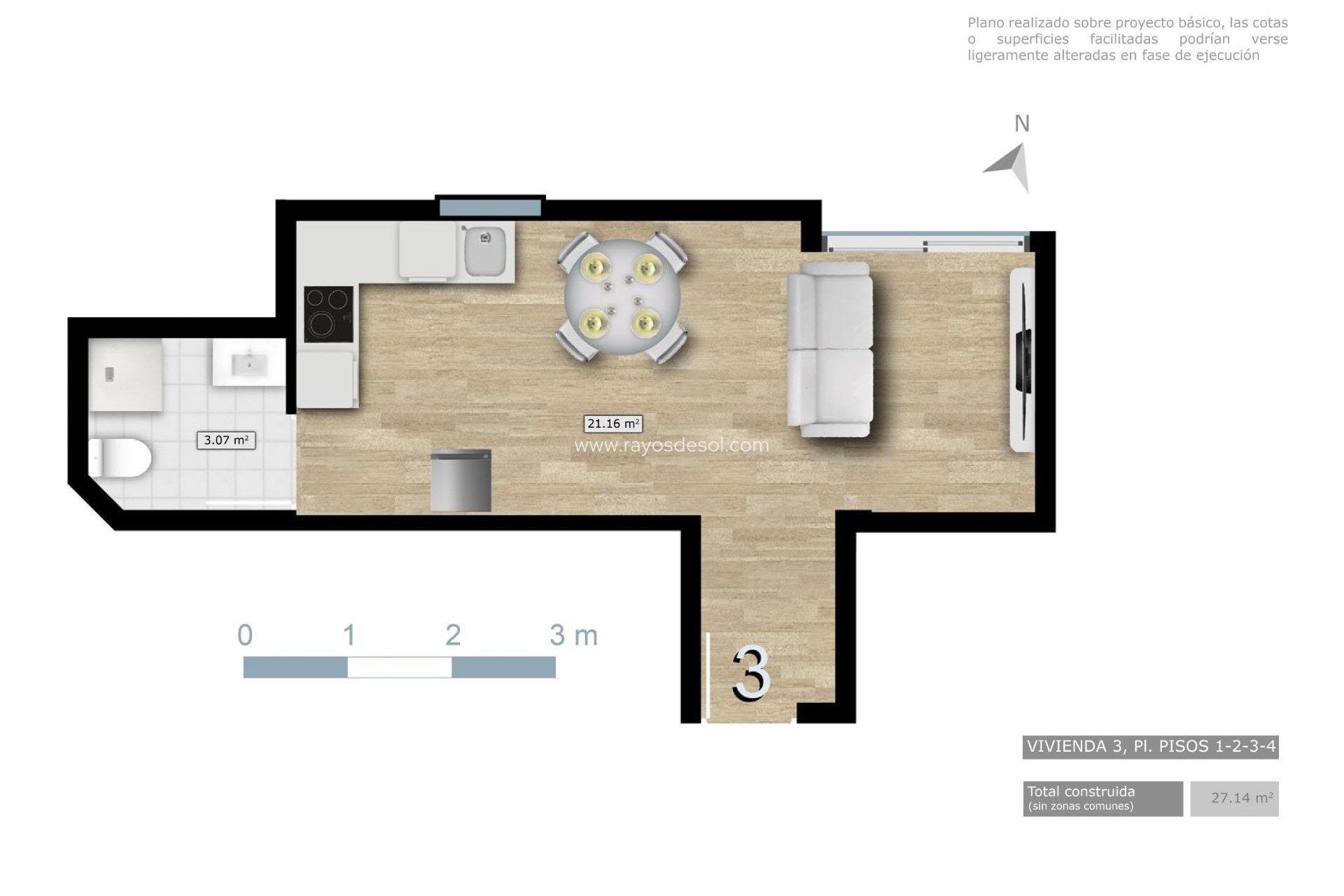 Neue Gebäude - Appartement - Torrevieja - Centro