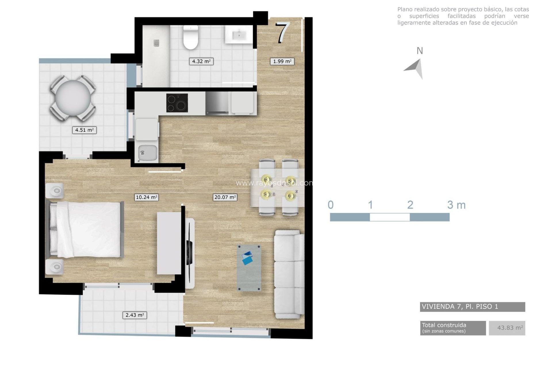 Neue Gebäude - Appartement - Torrevieja - Centro
