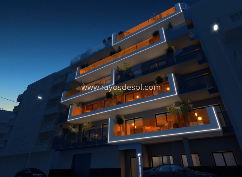 Neue Gebäude - Appartement - Torrevieja - Centro