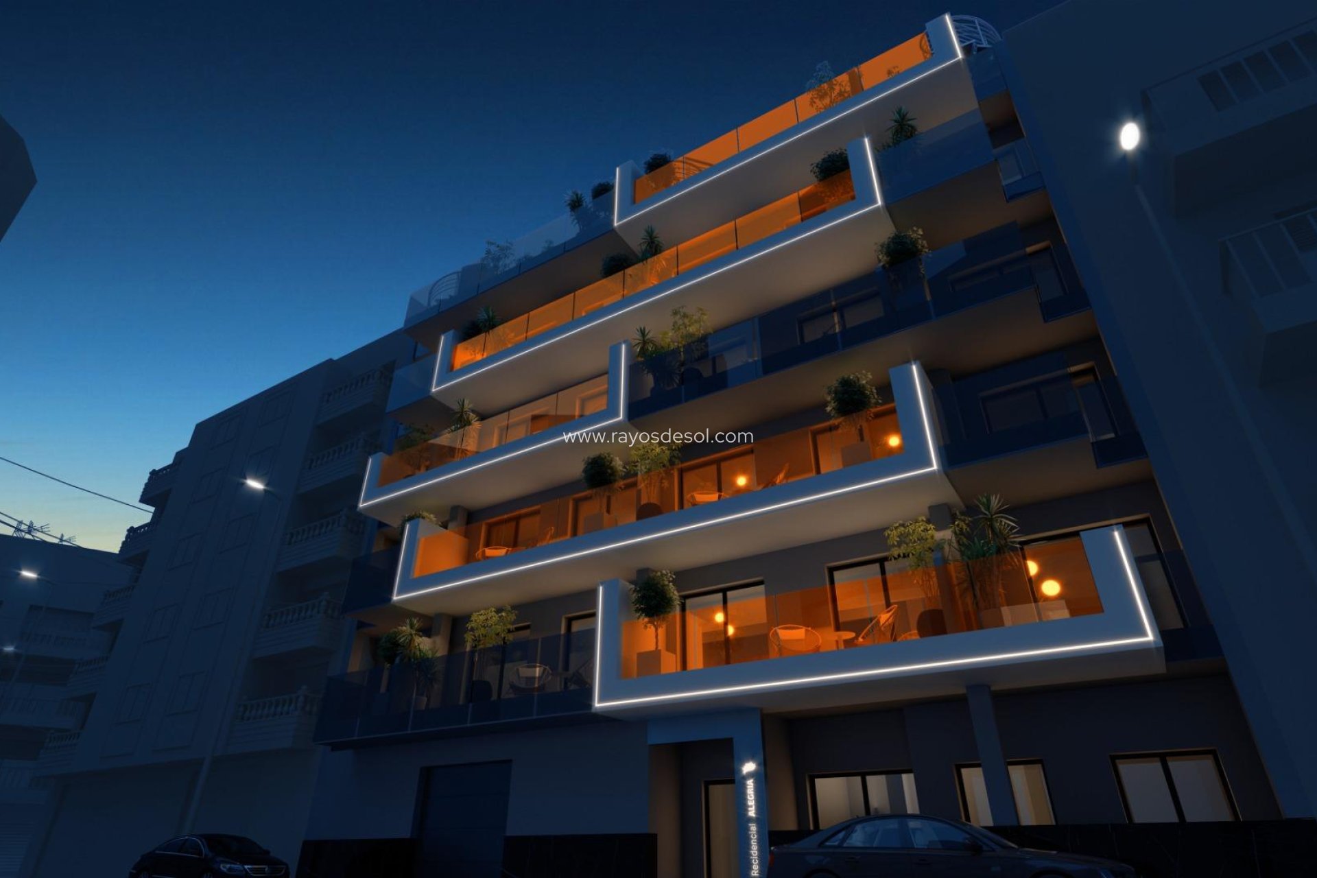 Neue Gebäude - Appartement - Torrevieja - Centro