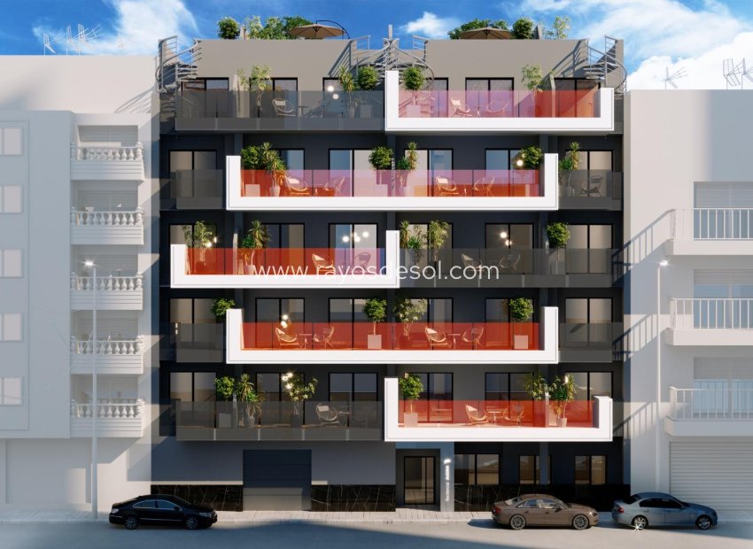 Neue Gebäude - Appartement - Torrevieja - Centro