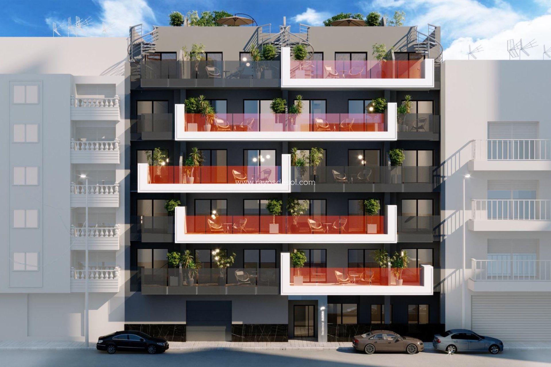 Neue Gebäude - Appartement - Torrevieja - Centro