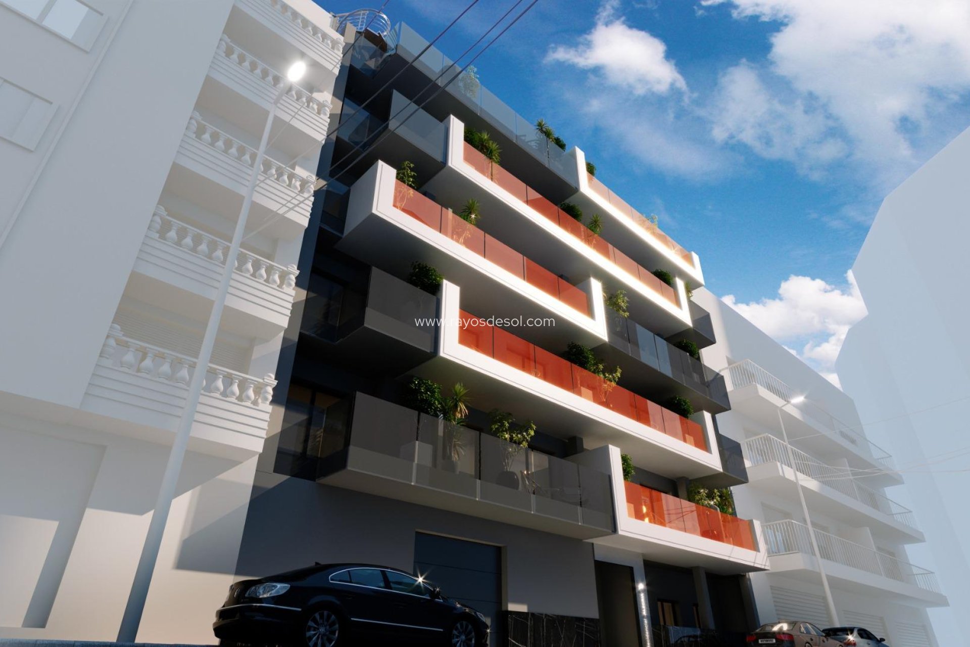 Neue Gebäude - Appartement - Torrevieja - Centro