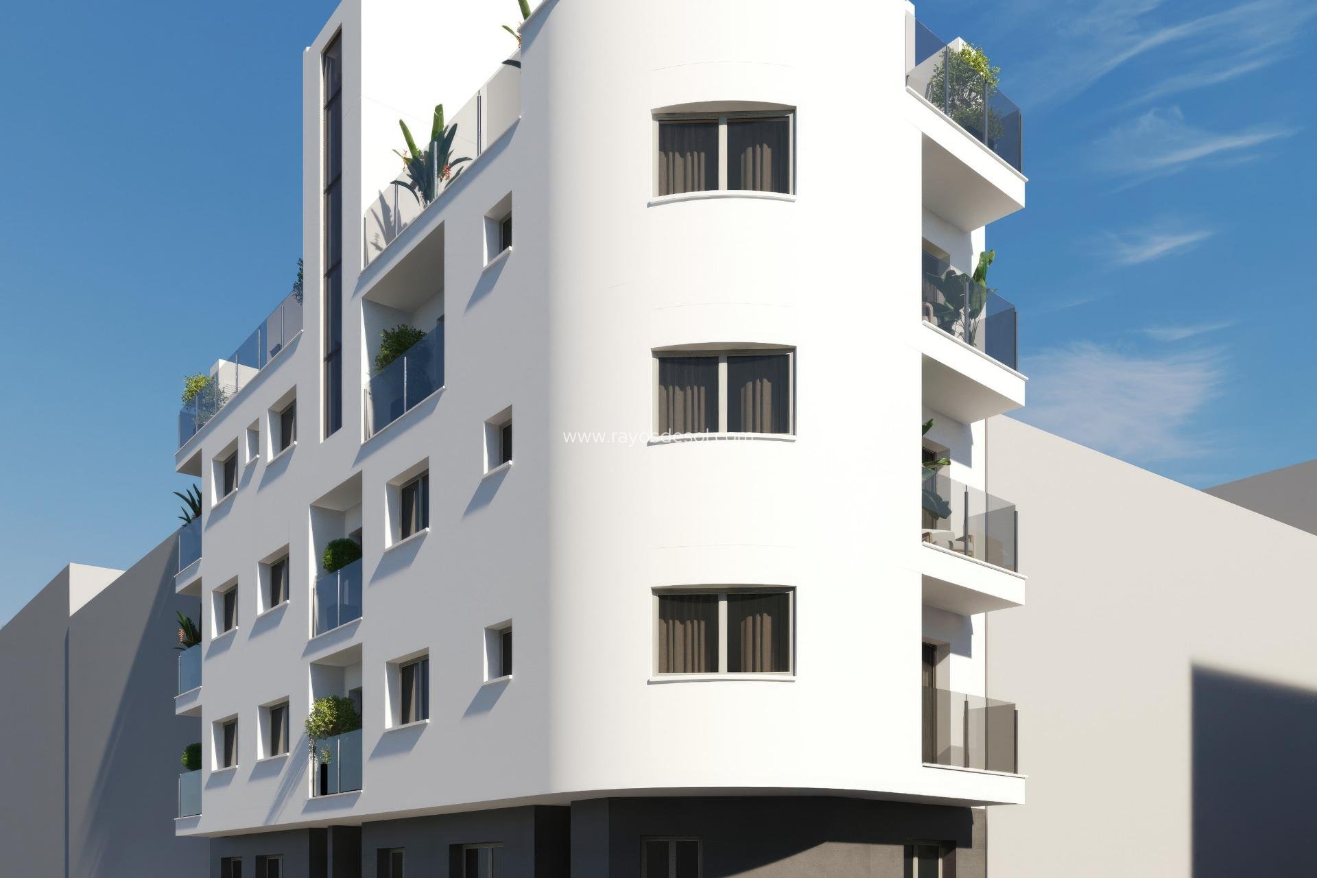 Neue Gebäude - Appartement - Torrevieja - Centro