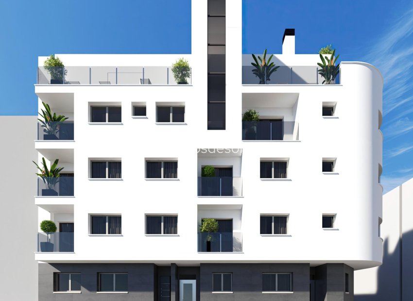 Neue Gebäude - Appartement - Torrevieja - Centro