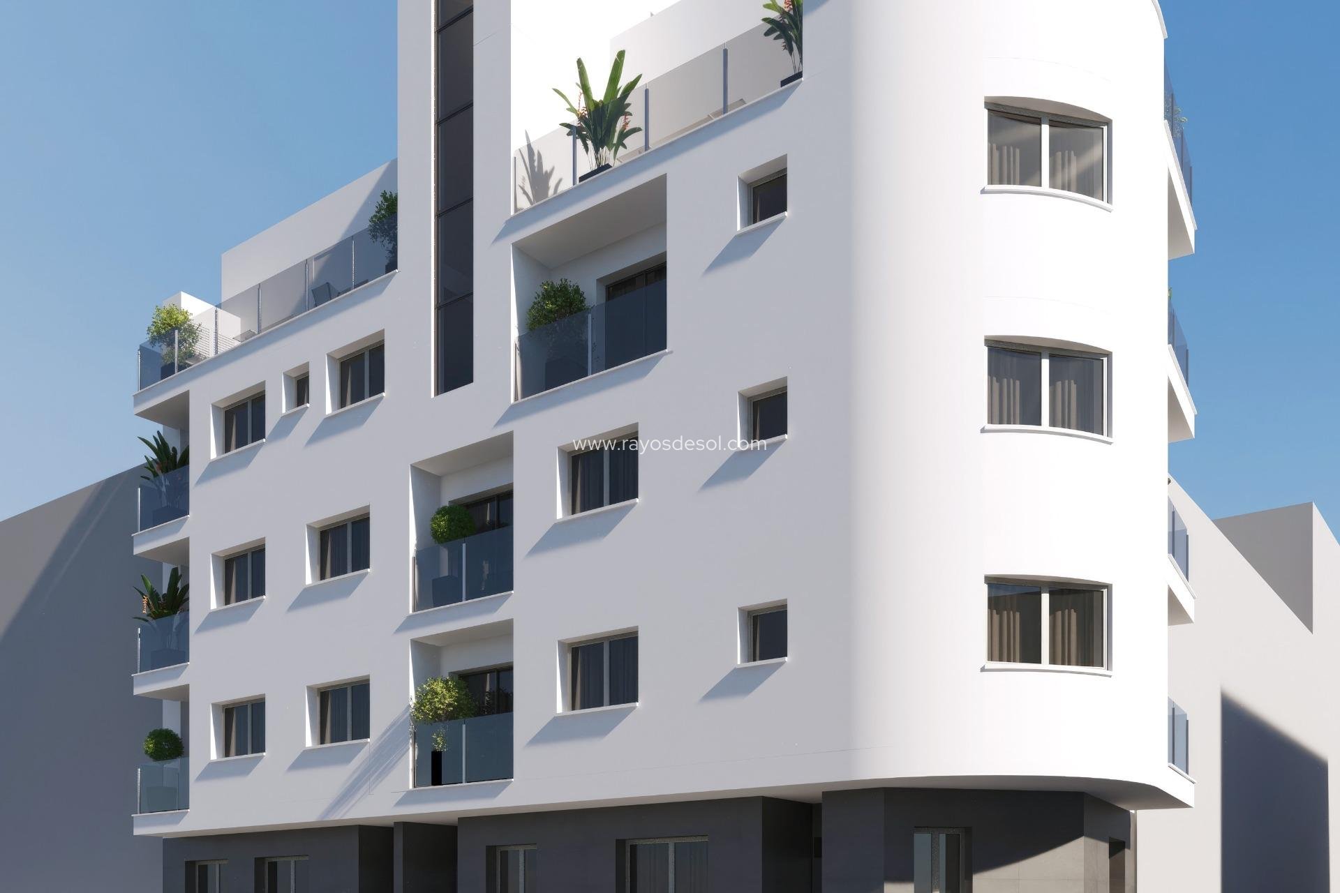 Neue Gebäude - Appartement - Torrevieja - Centro