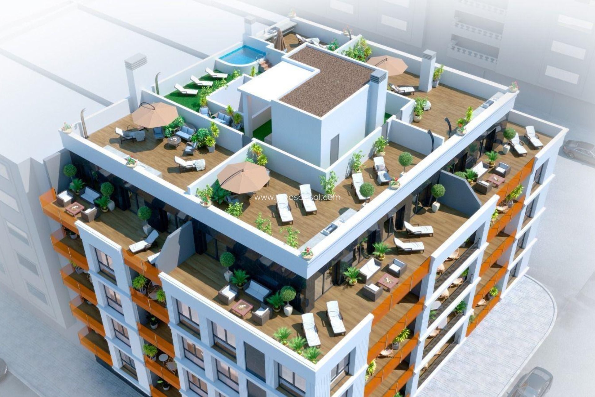 Neue Gebäude - Appartement - Torrevieja - Parque de las Naciones