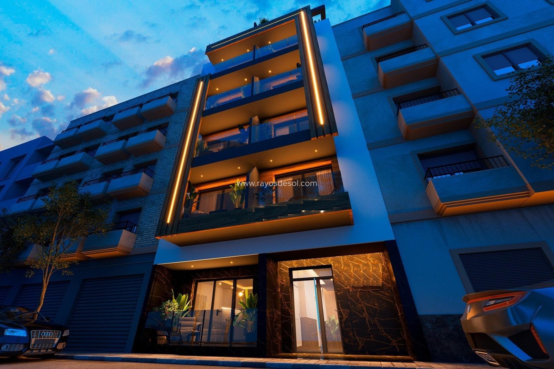 Neue Gebäude - Appartement - Torrevieja - Playa de El Cura