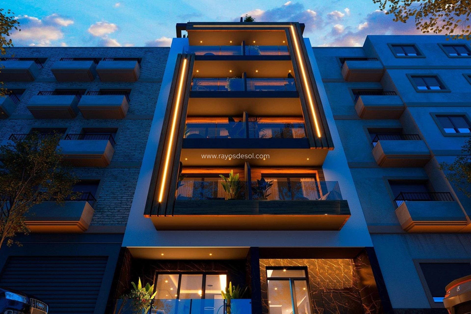 Neue Gebäude - Appartement - Torrevieja - Playa de El Cura