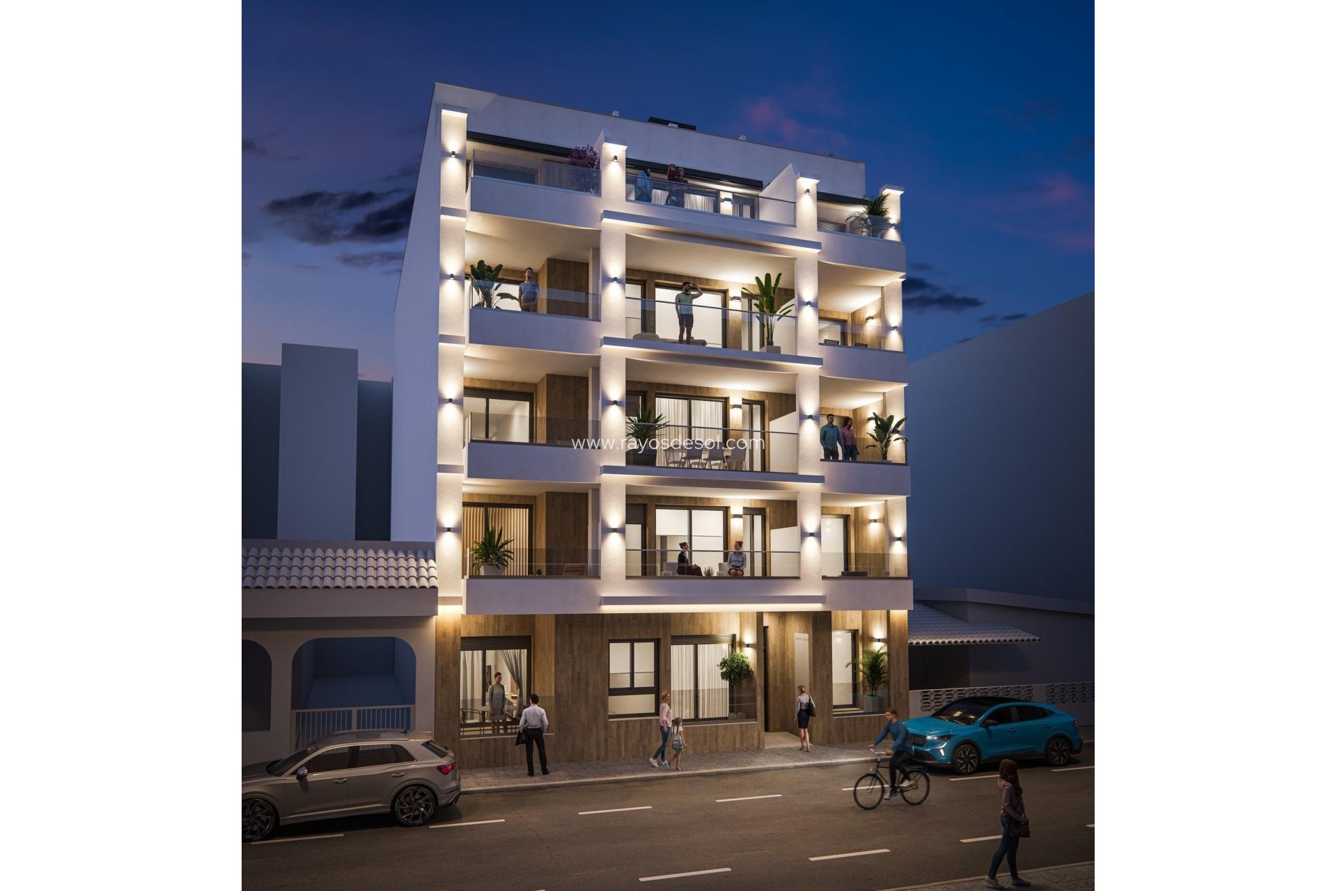 Neue Gebäude - Appartement - Torrevieja - Playa de El Cura
