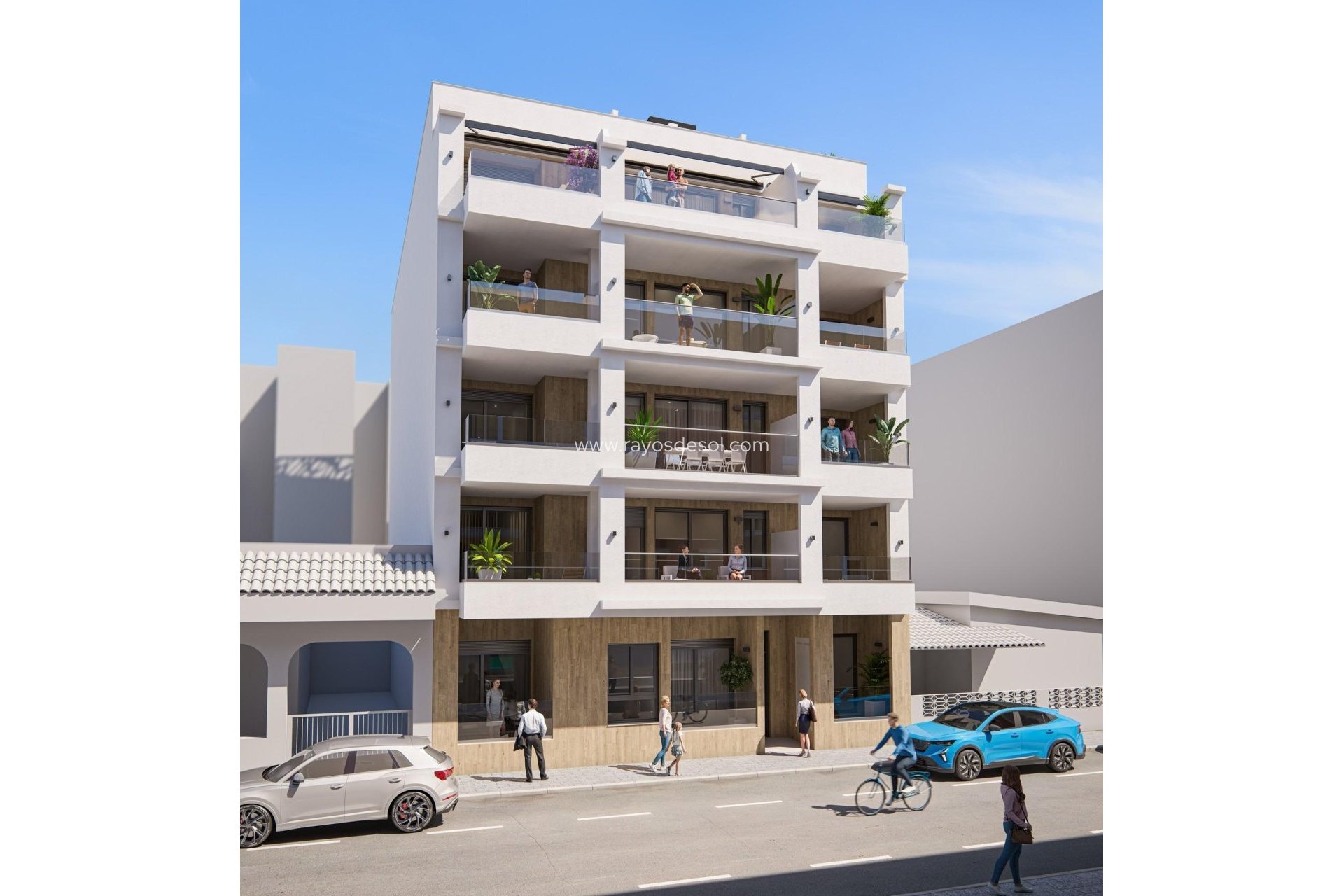 Neue Gebäude - Appartement - Torrevieja - Playa de El Cura
