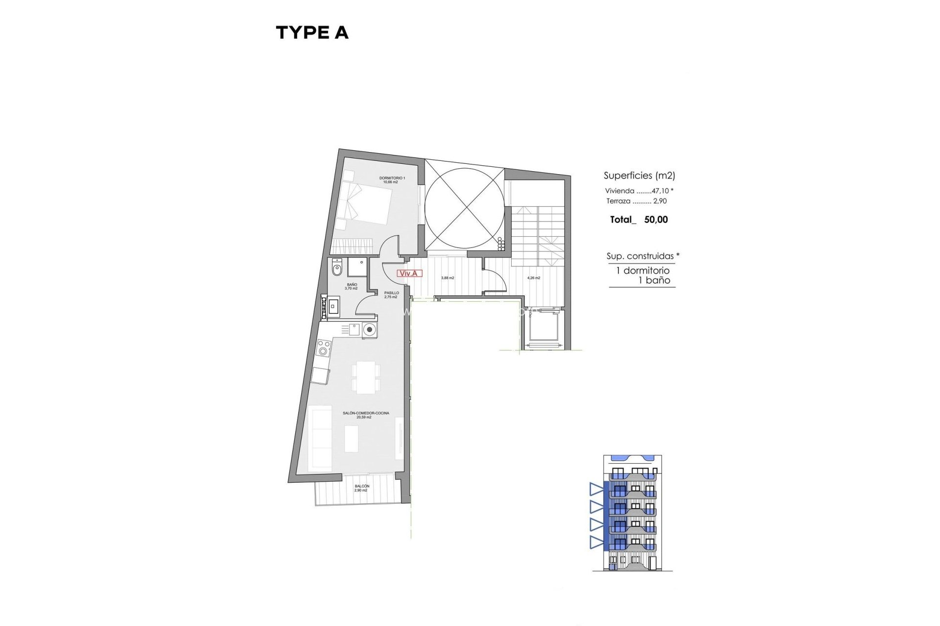 Neue Gebäude - Appartement - Torrevieja - Playa de los Locos