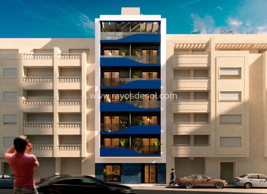 Neue Gebäude - Appartement - Torrevieja - Playa del Acequión