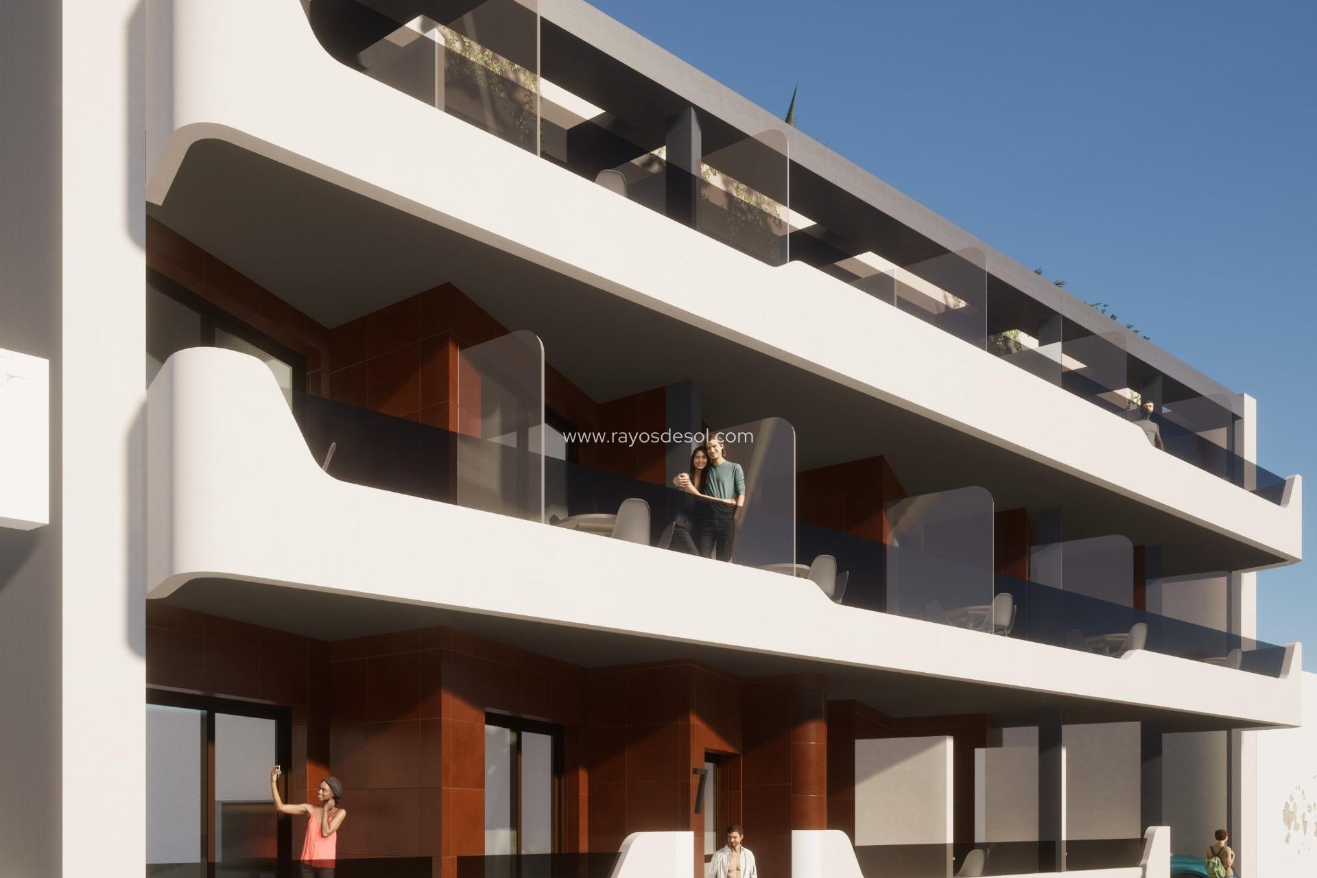 Neue Gebäude - Appartement - Torrevieja - Playa del Cura