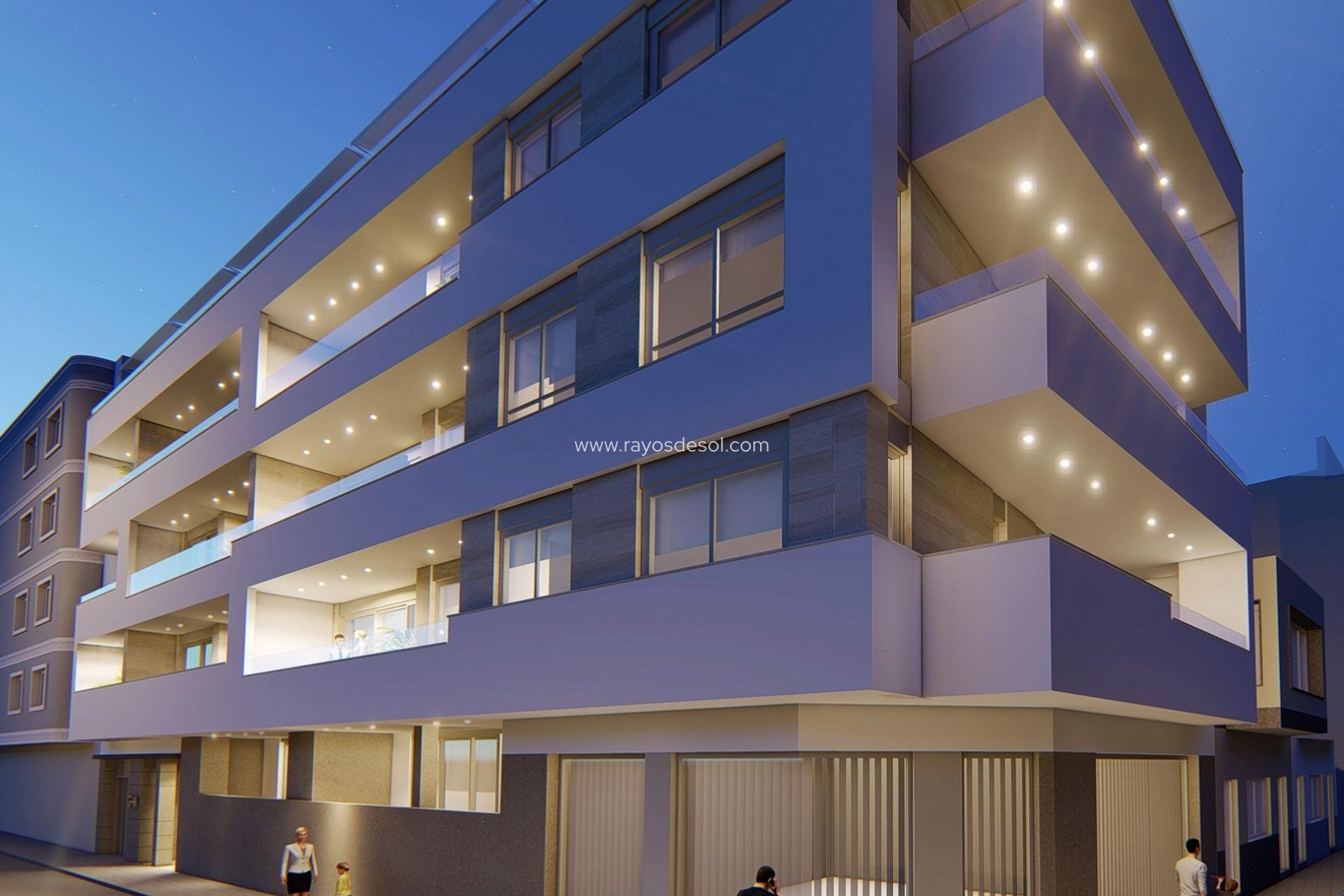 Neue Gebäude - Appartement - Torrevieja - Playa del Cura