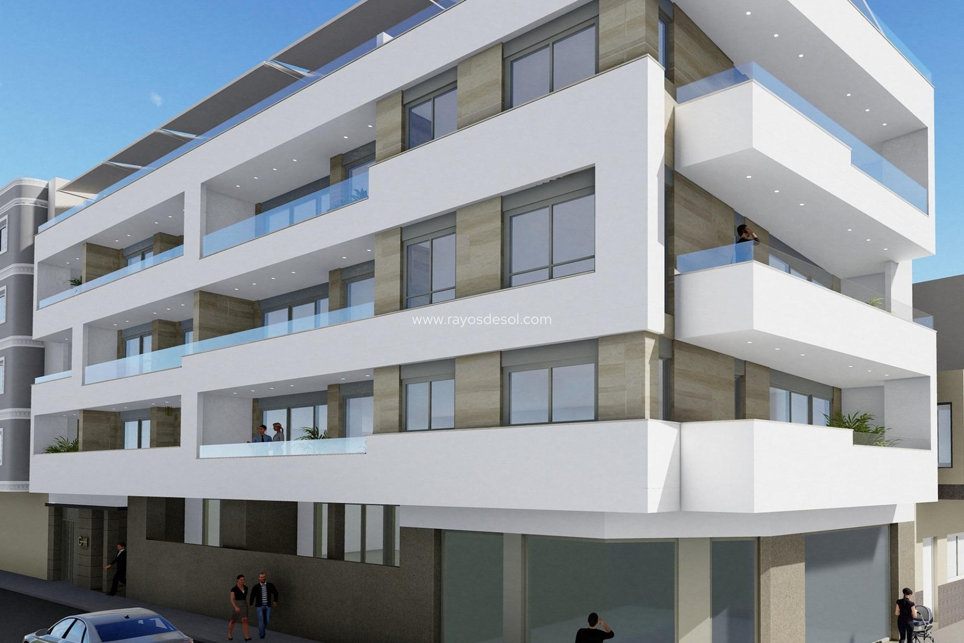 Neue Gebäude - Appartement - Torrevieja - Playa del Cura