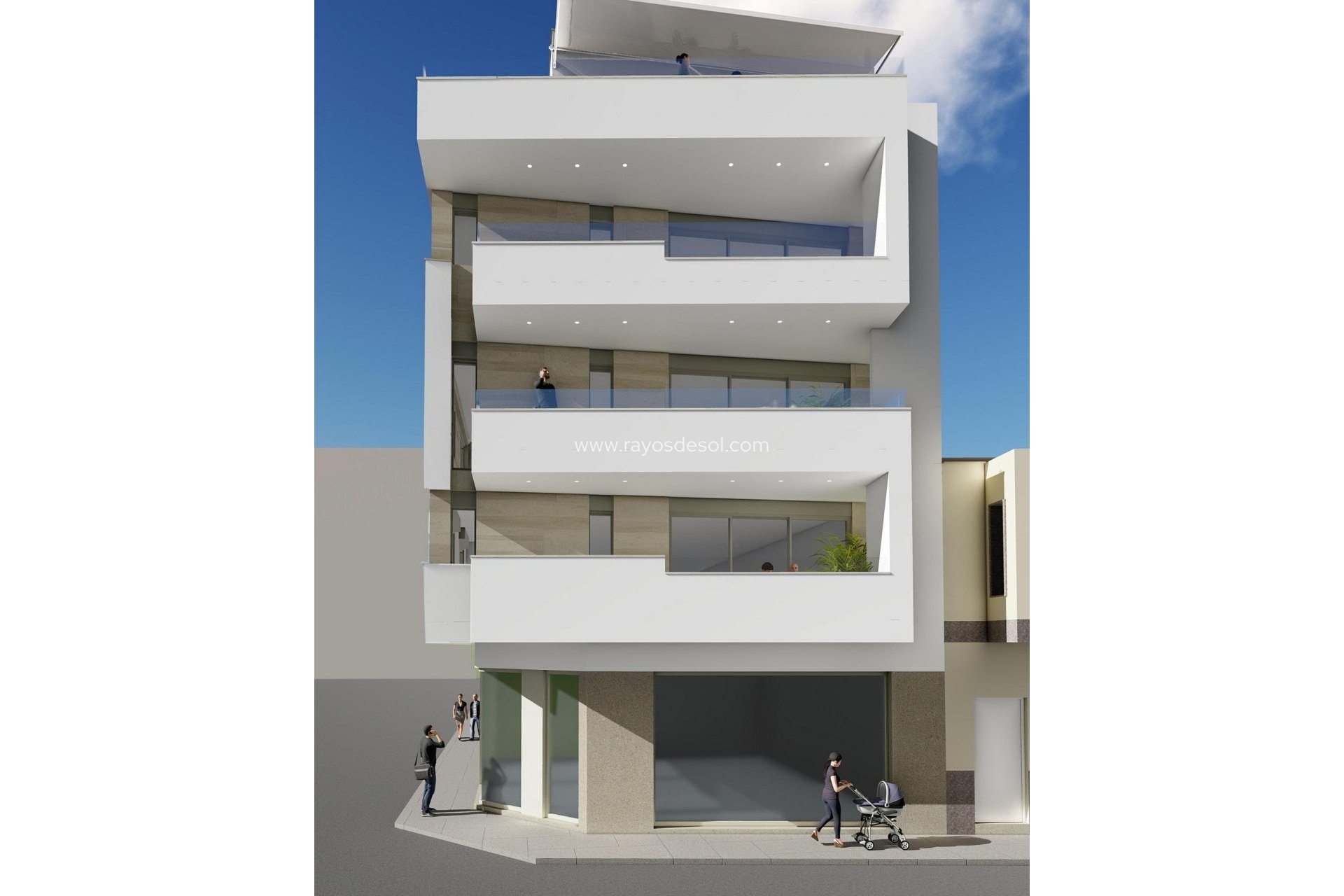 Neue Gebäude - Appartement - Torrevieja - Playa del Cura