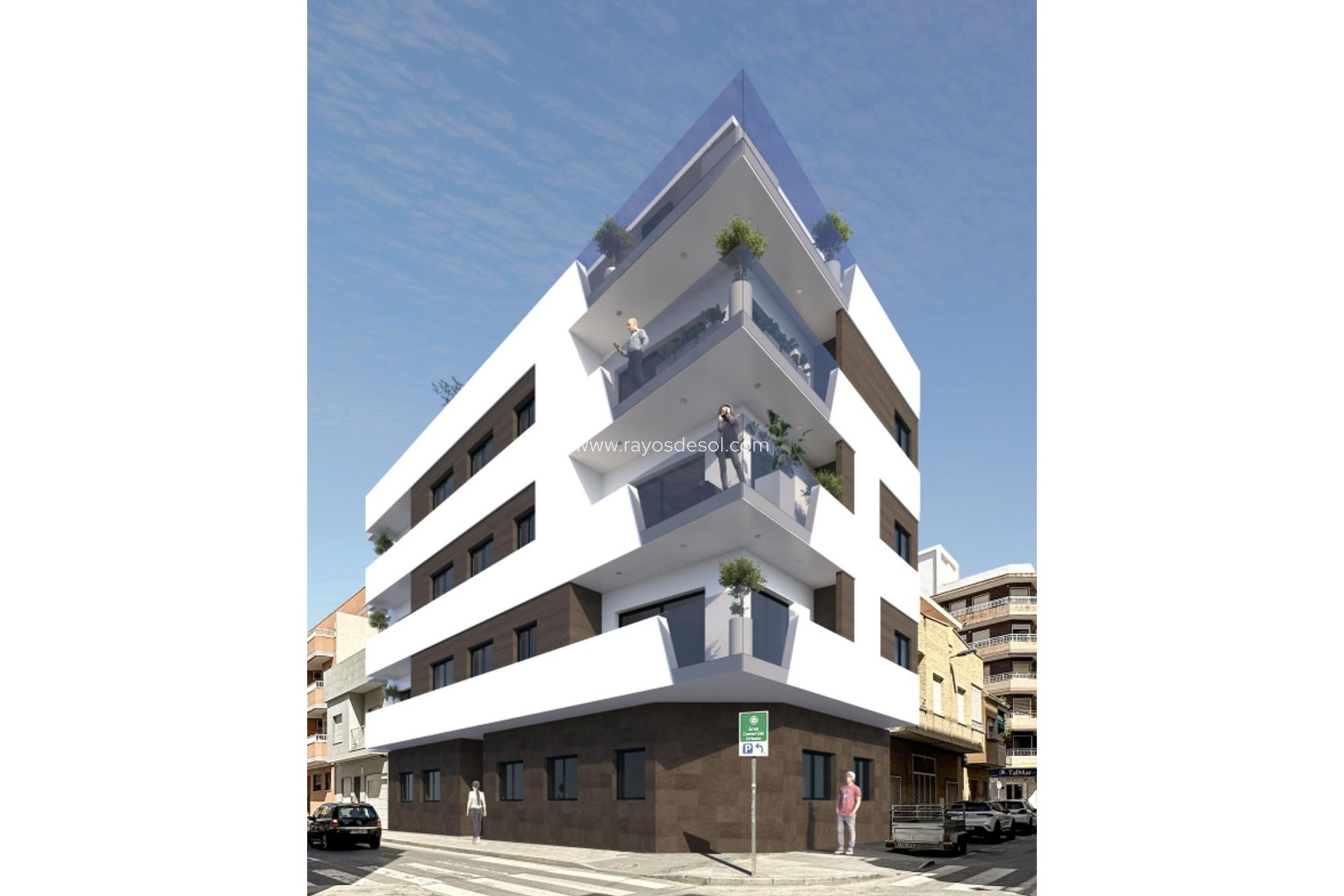 Neue Gebäude - Appartement - Torrevieja - Playa del Cura