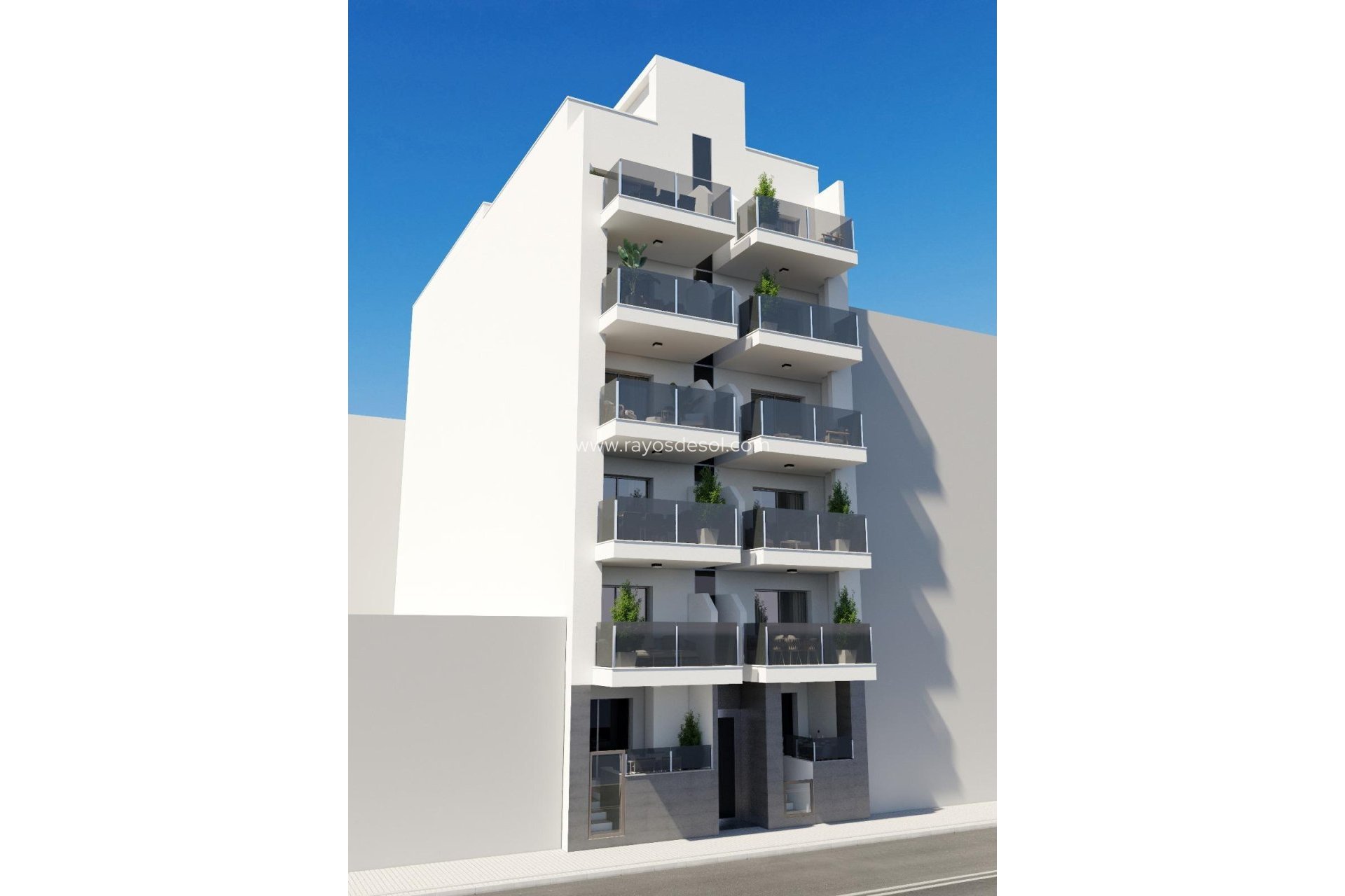 Neue Gebäude - Appartement - Torrevieja - Playa del Cura