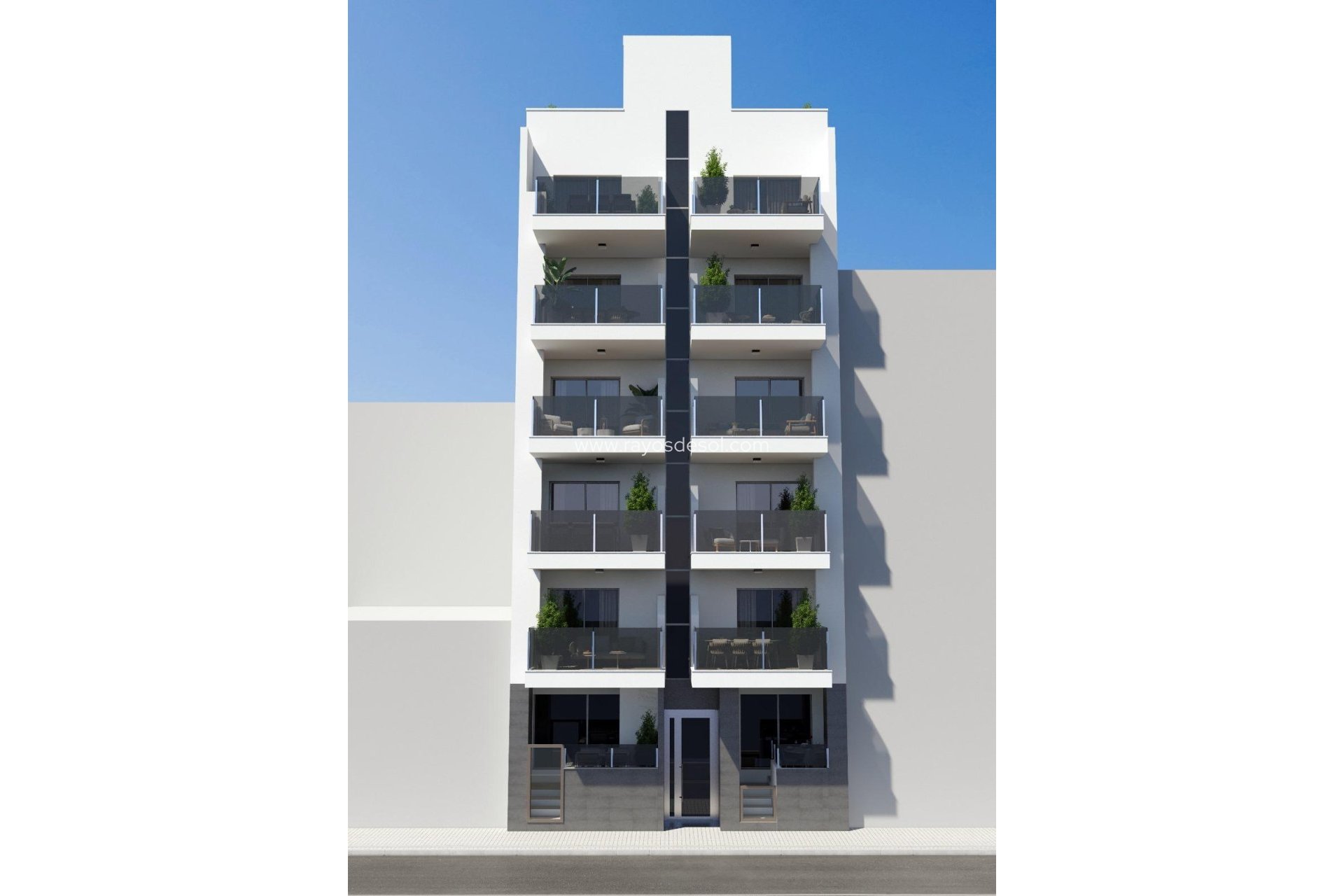 Neue Gebäude - Appartement - Torrevieja - Playa del Cura