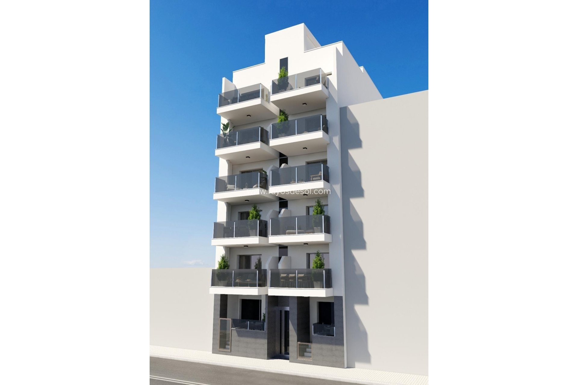 Neue Gebäude - Appartement - Torrevieja - Playa del Cura