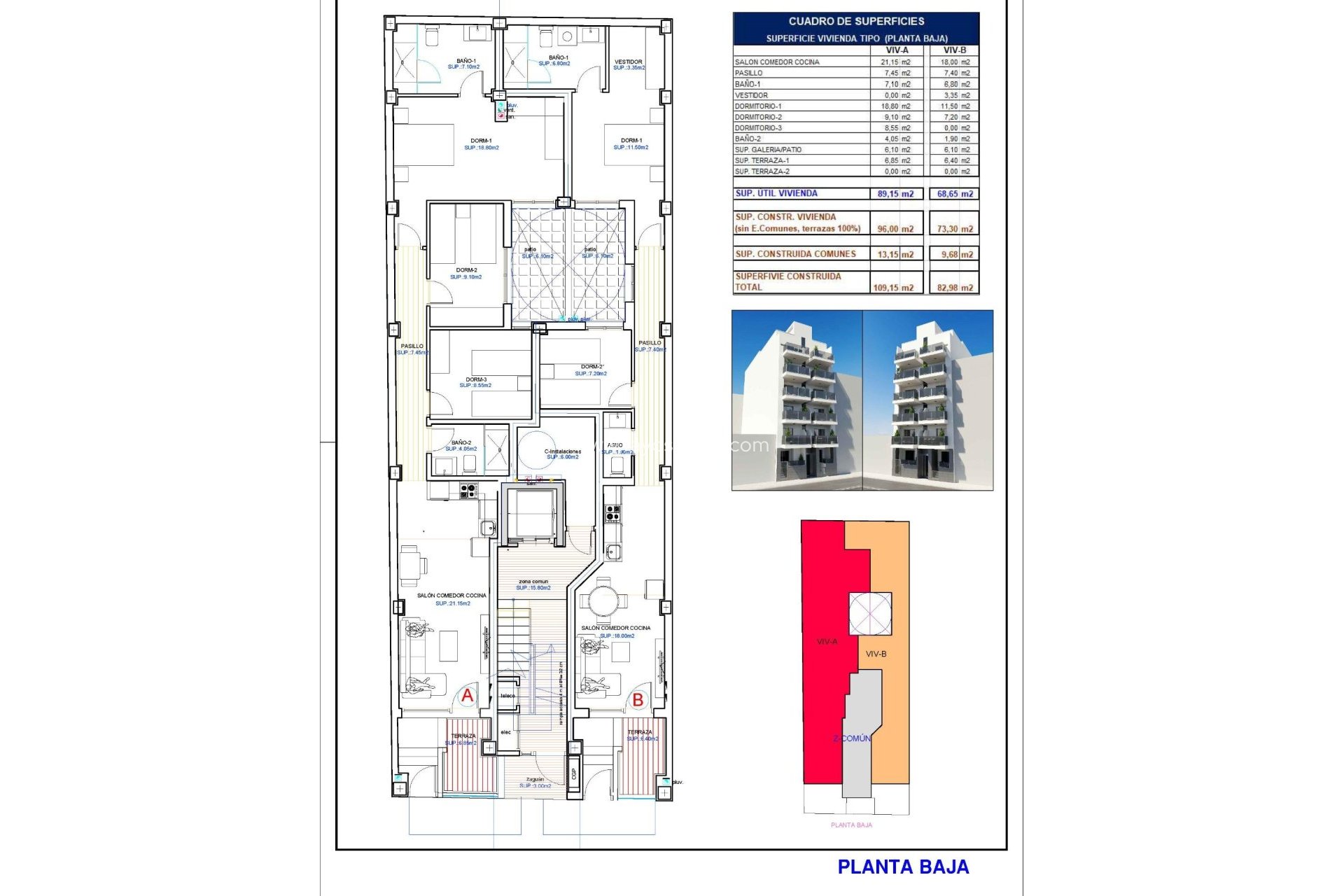 Neue Gebäude - Appartement - Torrevieja - Playa del Cura