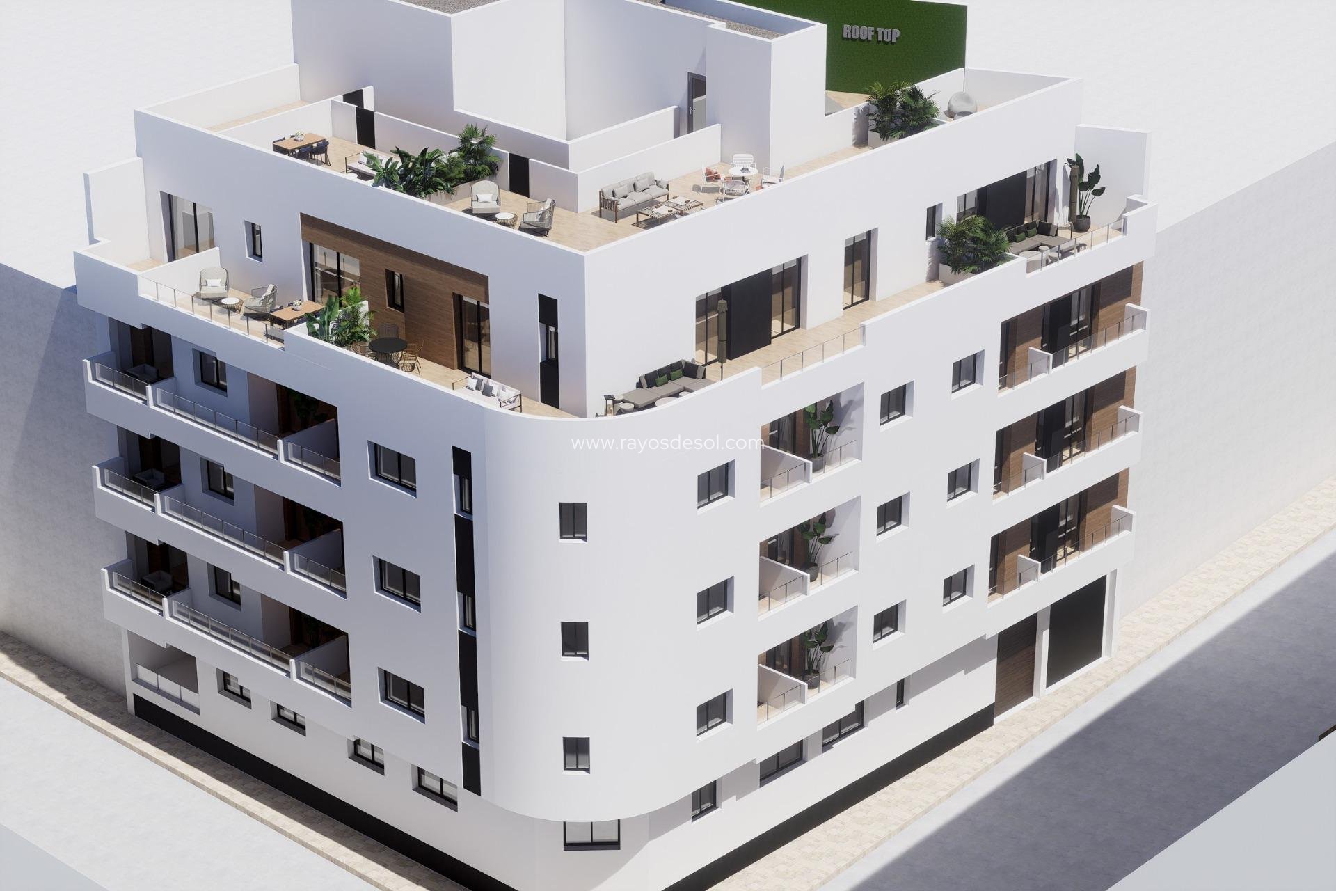 Neue Gebäude - Appartement - Torrevieja - pueblo