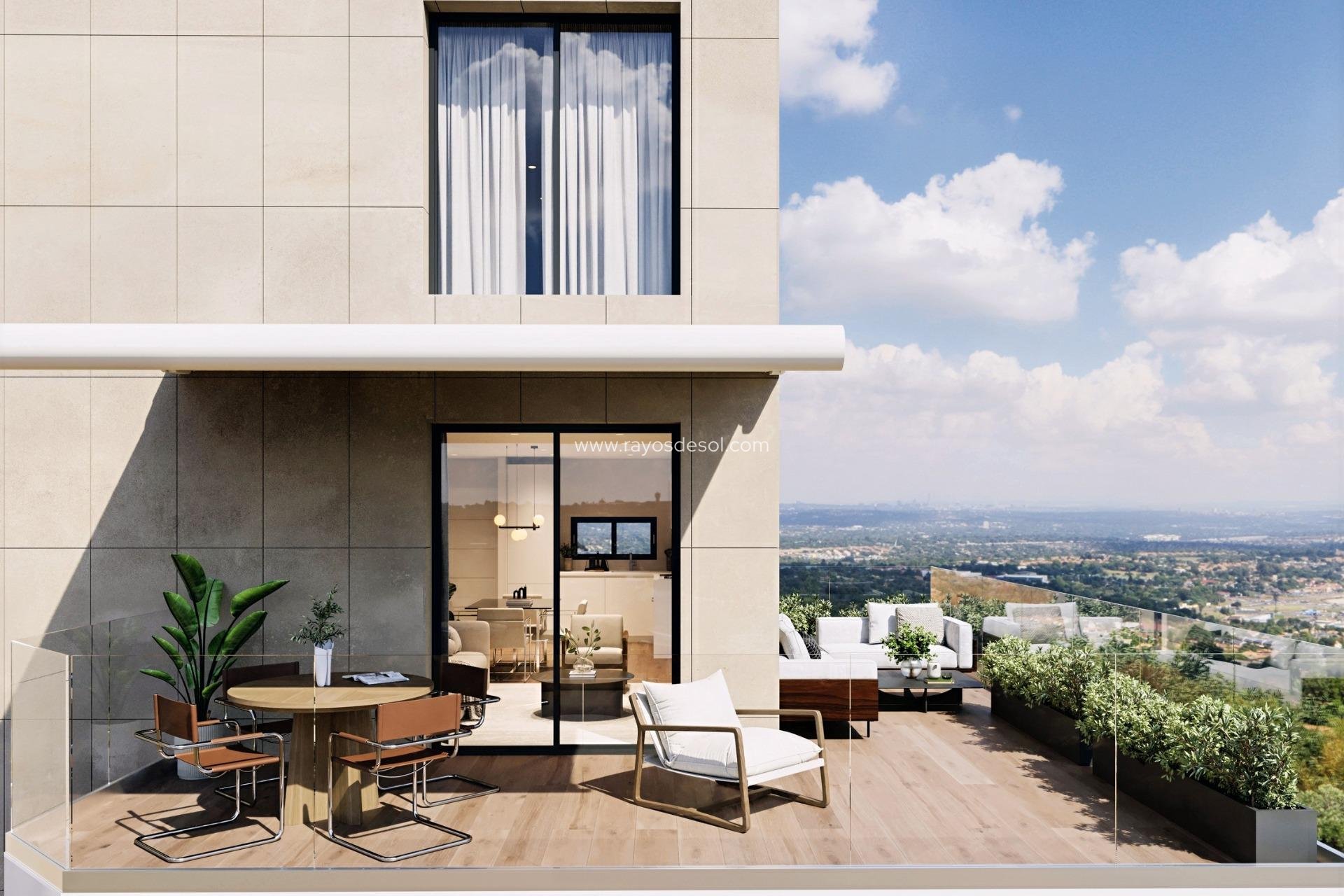 Neue Gebäude - Appartement - Villajoyosa - Cala de Finestrat