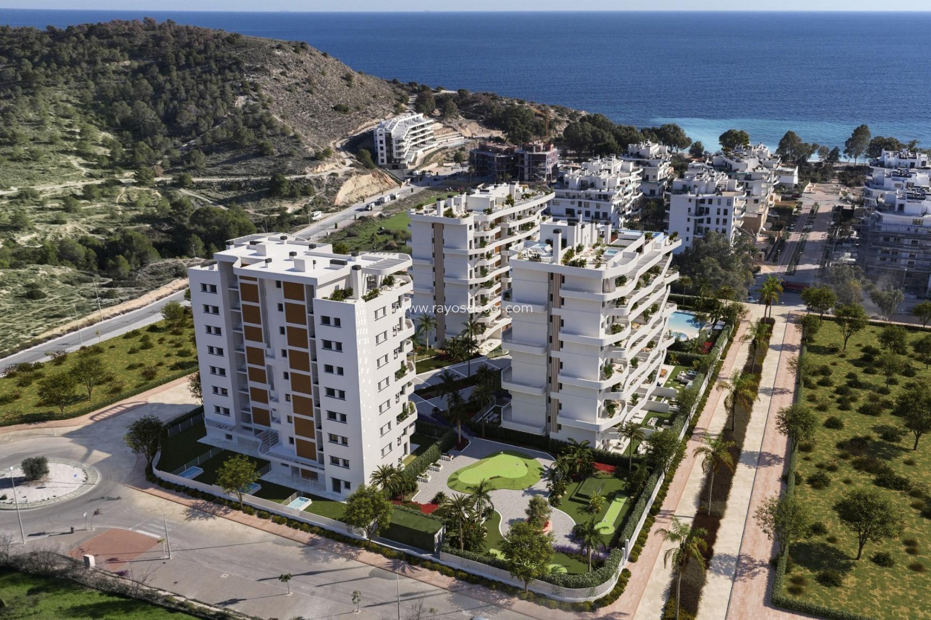 Neue Gebäude - Appartement - Villajoyosa - Playa del Torres