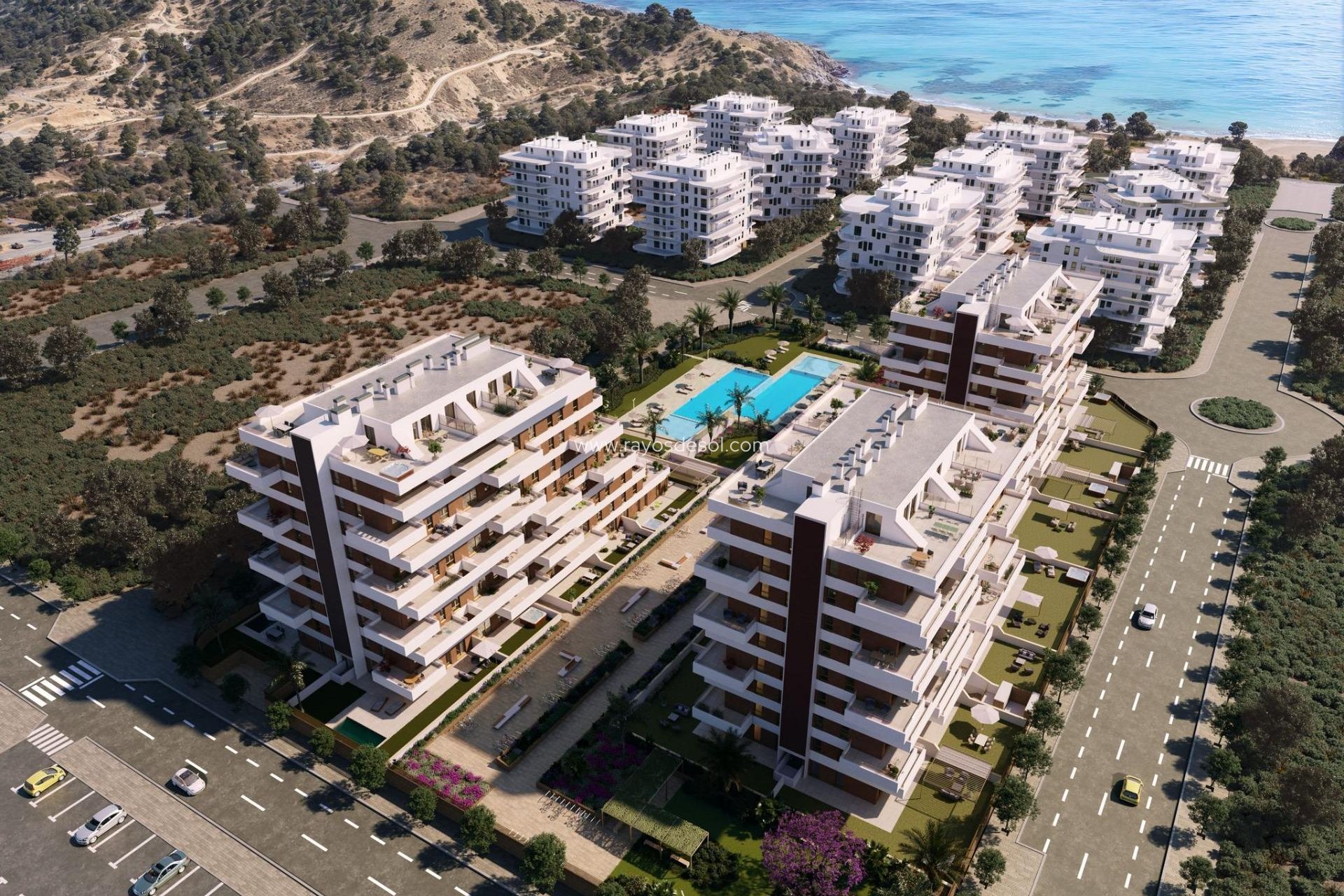 Neue Gebäude - Appartement - Villajoyosa - Playas Del Torres