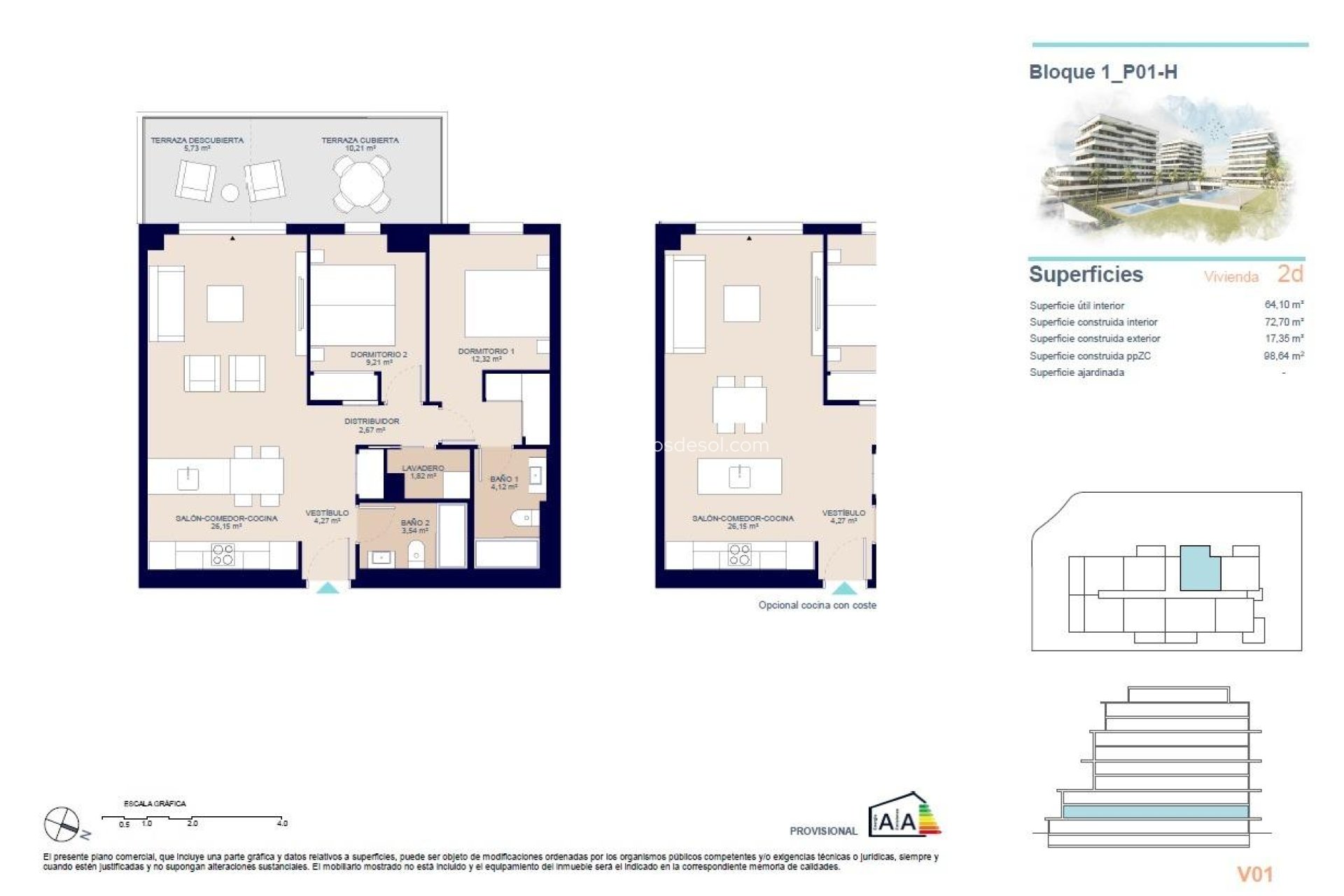 Neue Gebäude - Appartement - Villajoyosa - Playas Del Torres