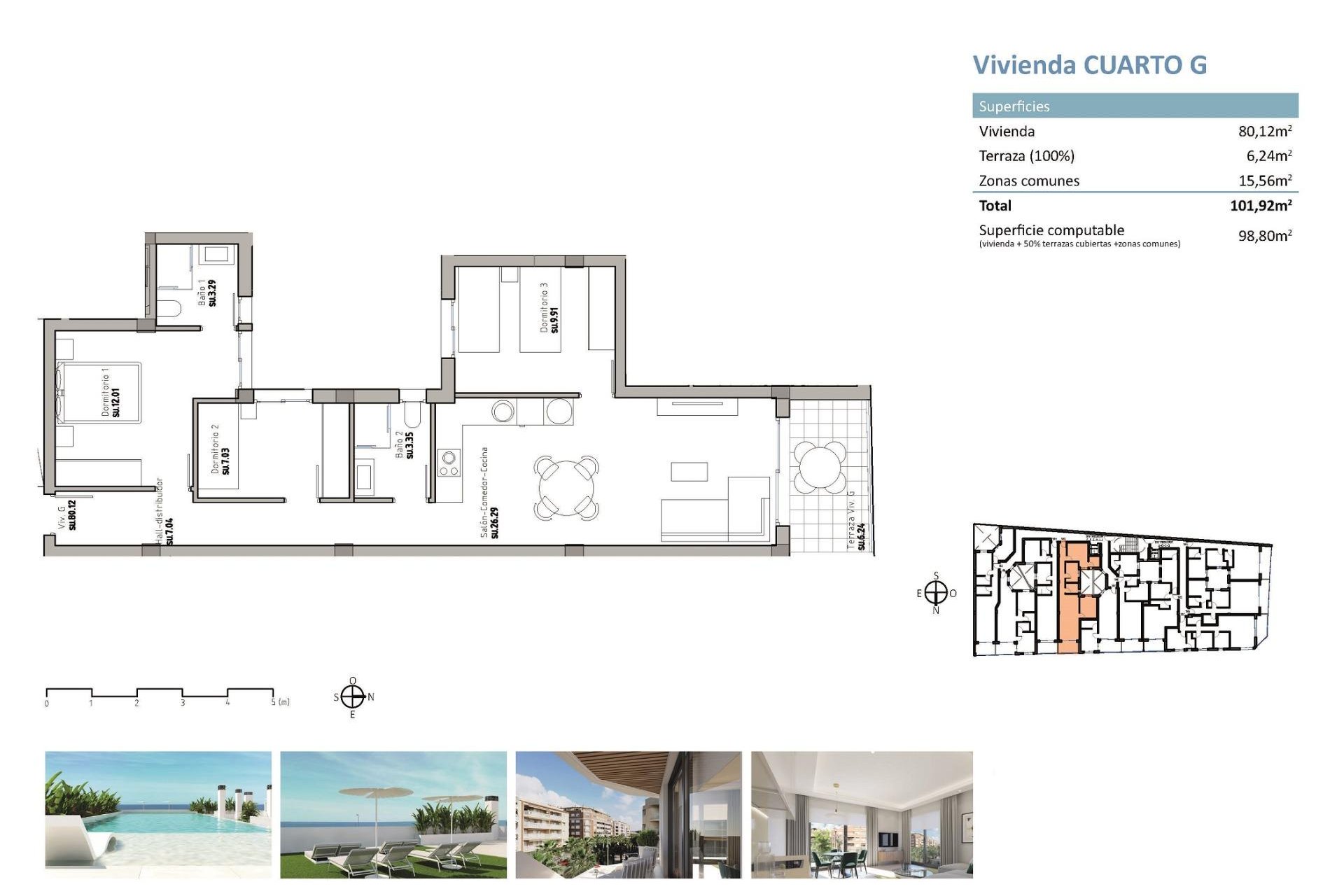 Neue Gebäude - Penthouse - Guardamar del Segura - Guardamar pueblo