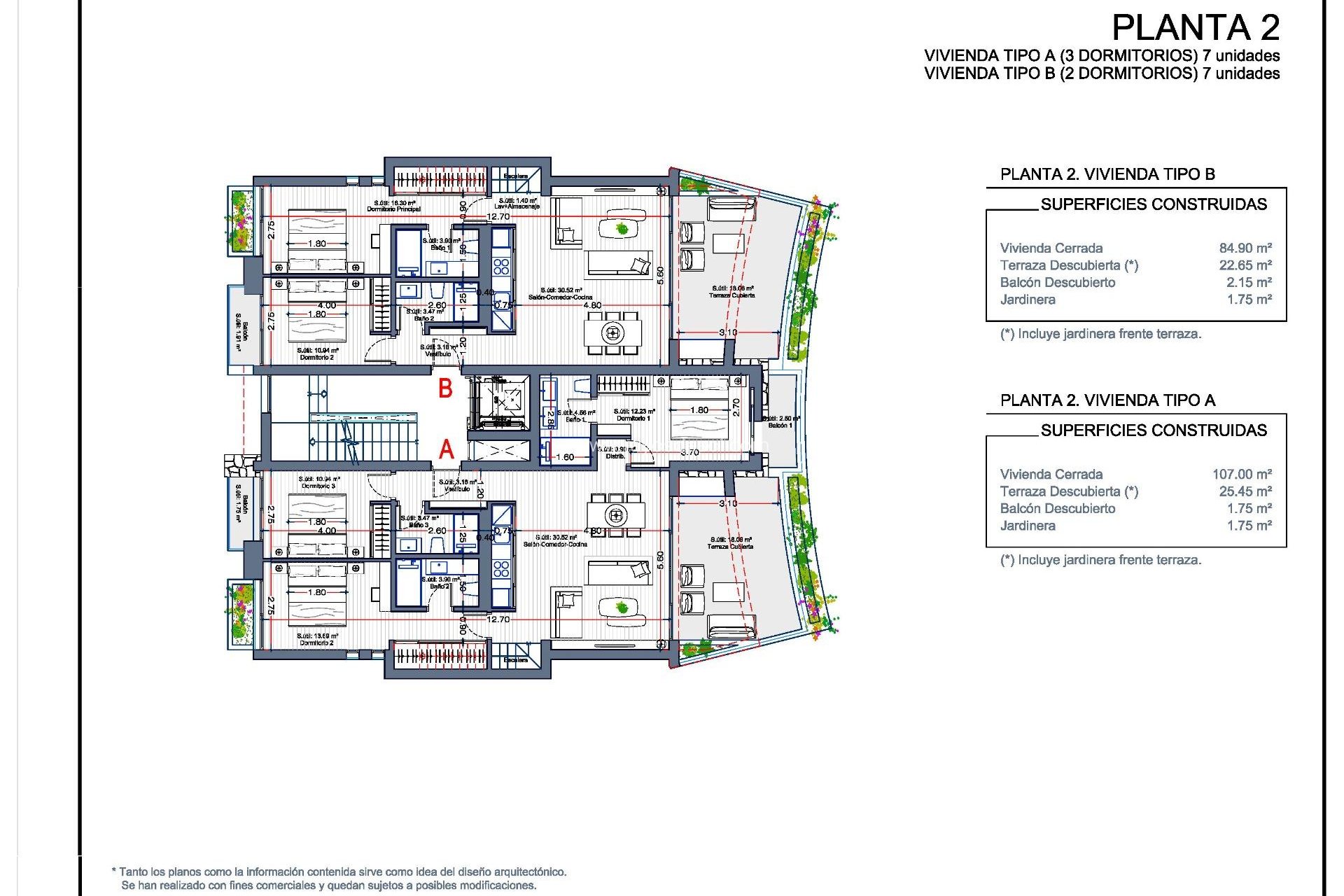 Neue Gebäude - Penthouse - La Manga Club - Las Orquídeas