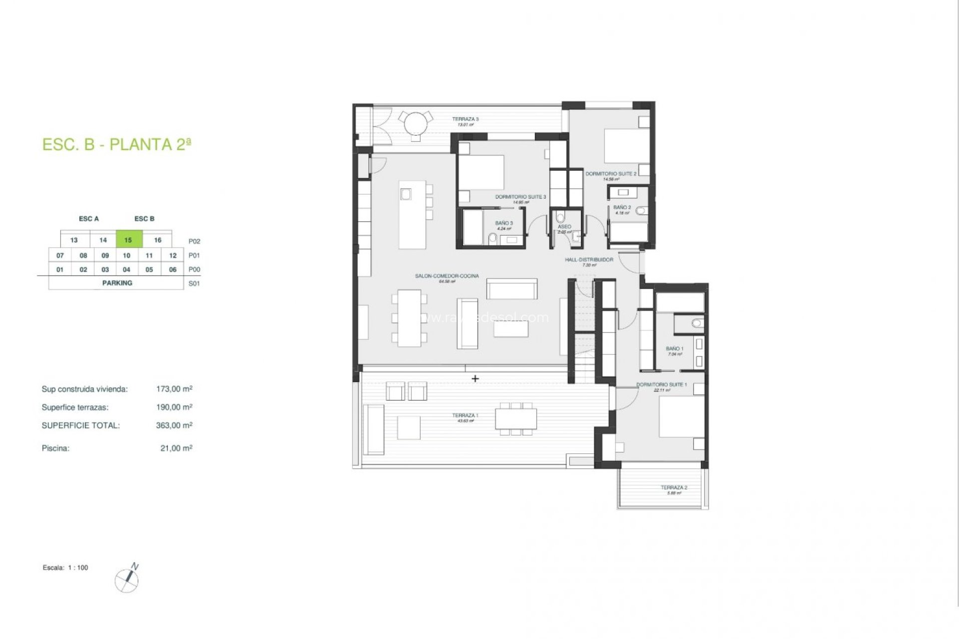 Neue Gebäude - Penthouse - Las Colinas Golf Resort - Las Colinas Golf