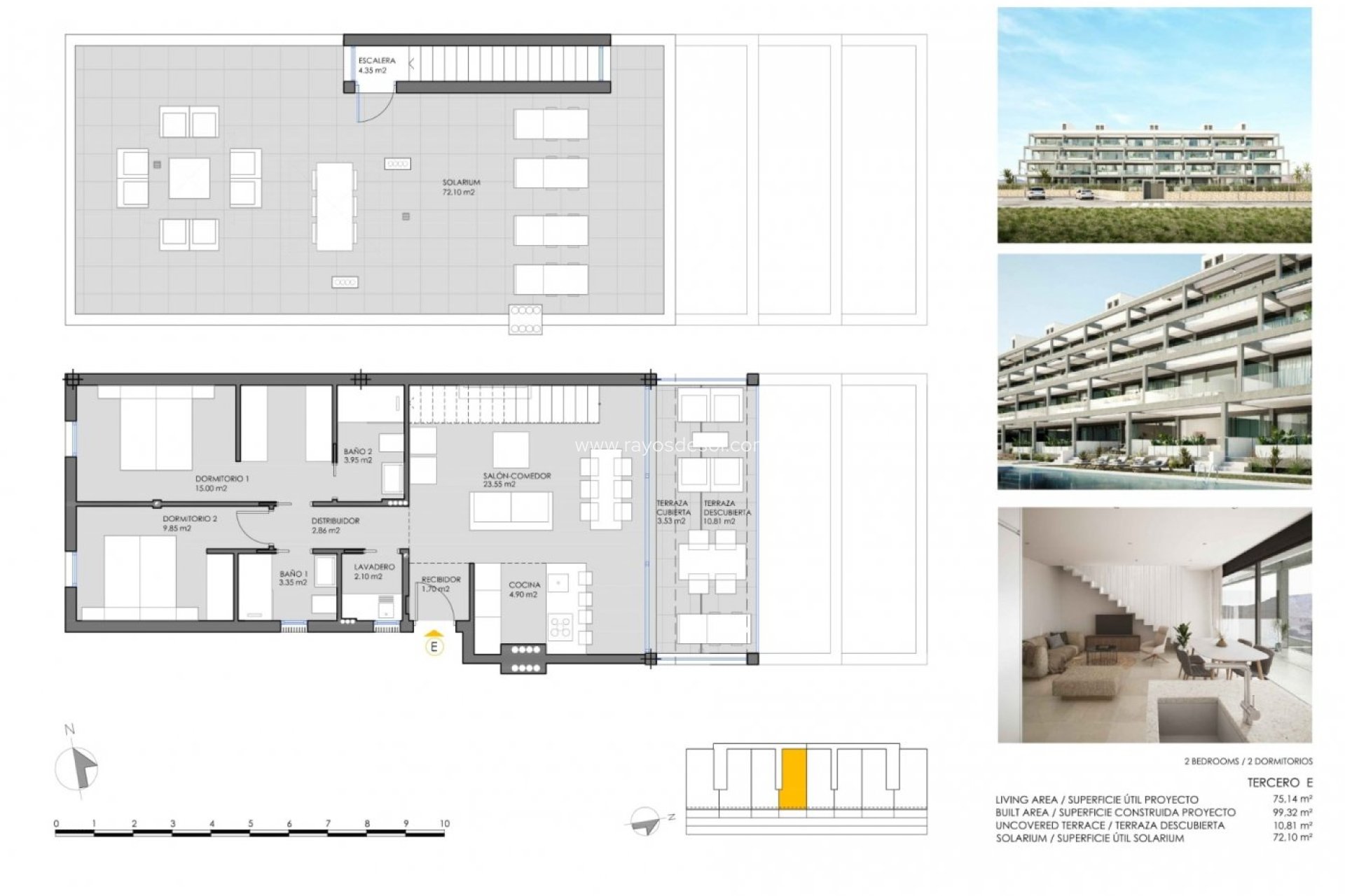 Neue Gebäude - Penthouse - Mar de Cristal