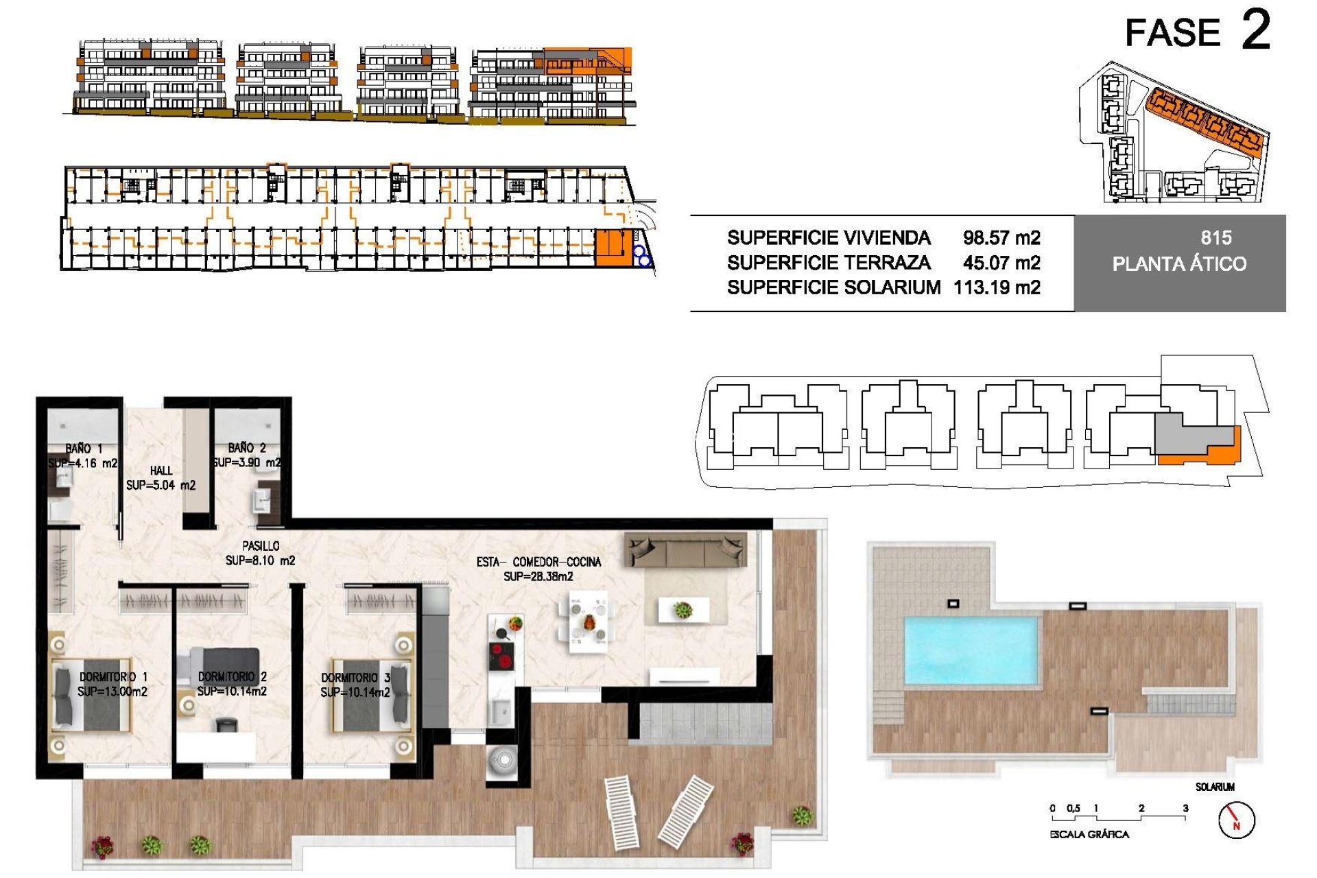 Neue Gebäude - Penthouse - Orihuela Costa - Playa Flamenca