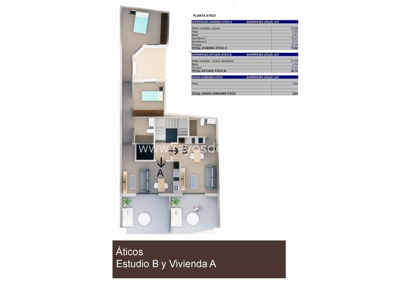 Neue Gebäude - Penthouse - Torrevieja - Centro