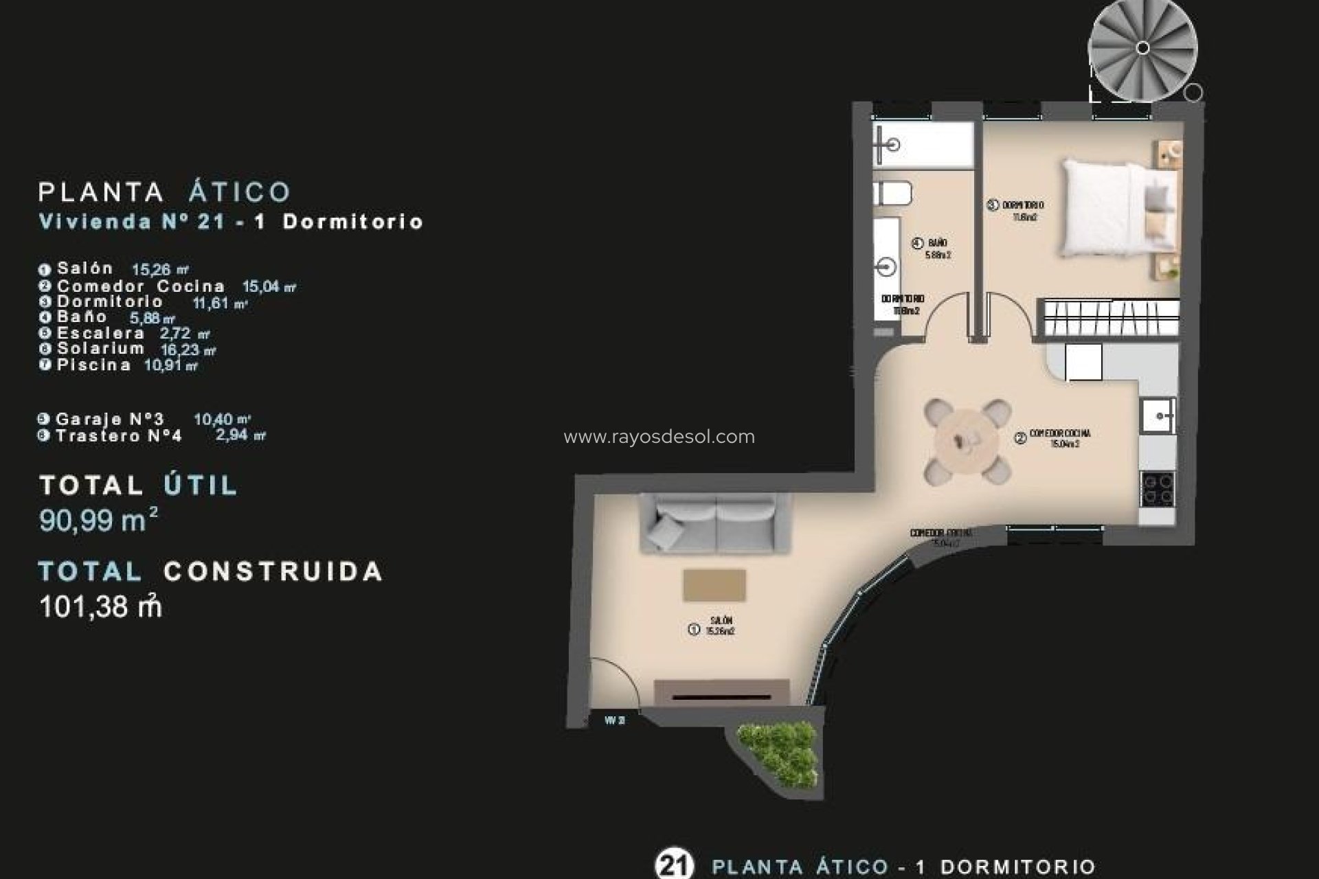 Neue Gebäude - Penthouse - Torrevieja - Centro