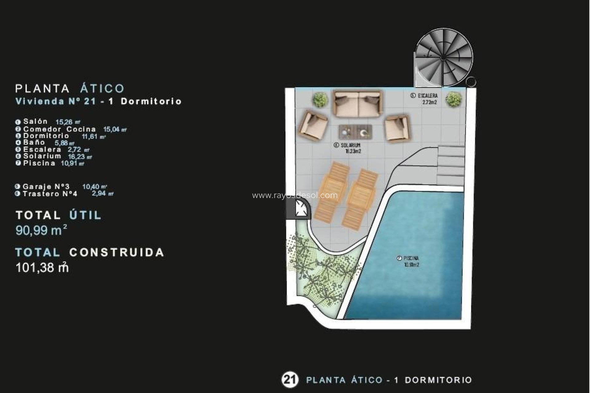 Neue Gebäude - Penthouse - Torrevieja - Centro