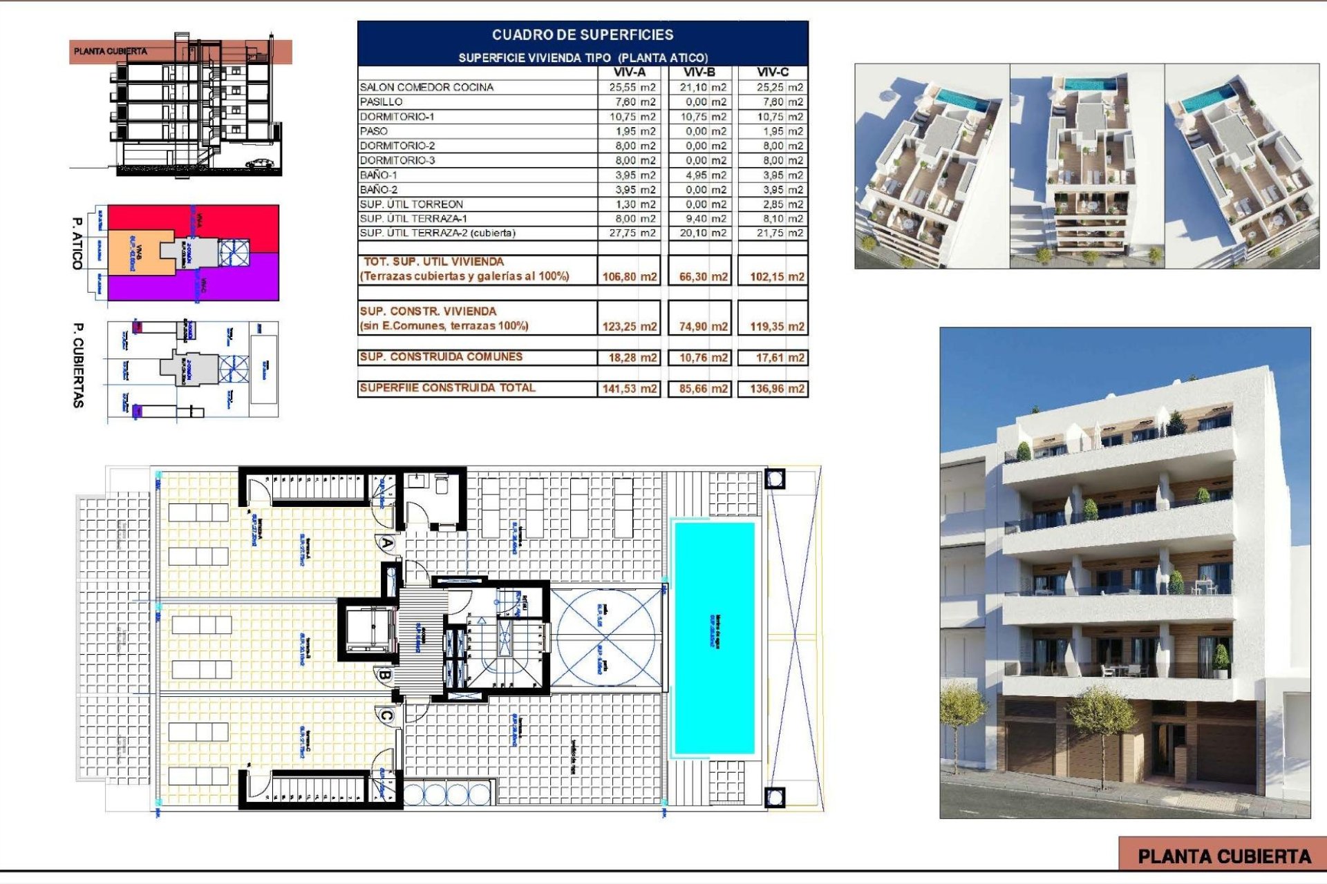 Neue Gebäude - Penthouse - Torrevieja - Centro
