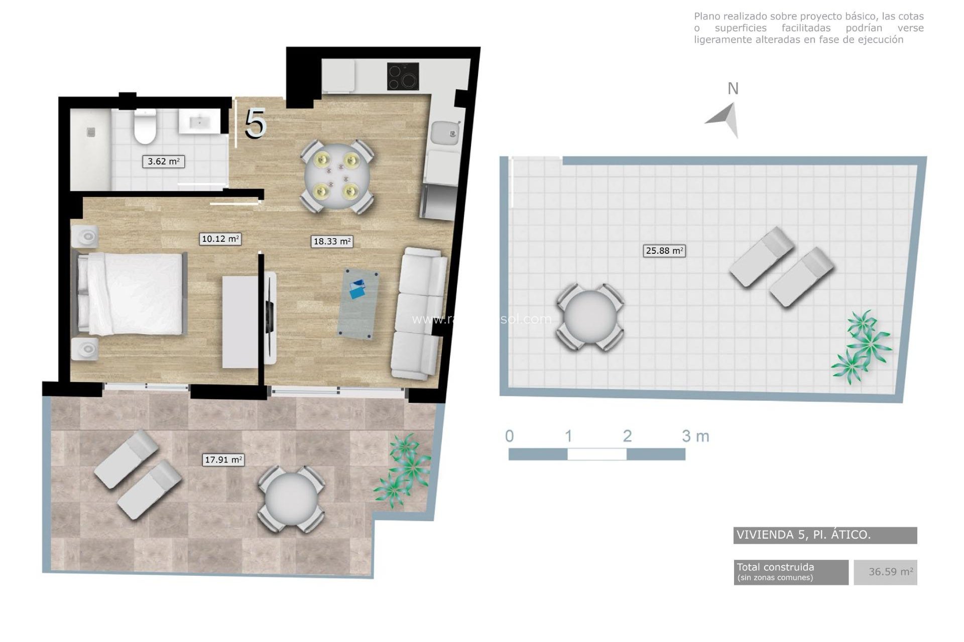 Neue Gebäude - Penthouse - Torrevieja - Centro