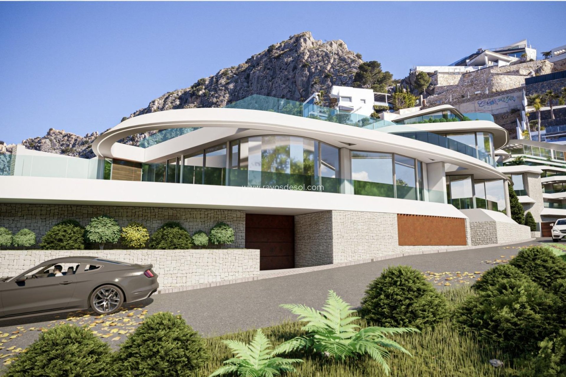 Neue Gebäude - Villa - Calpe - Mascarat