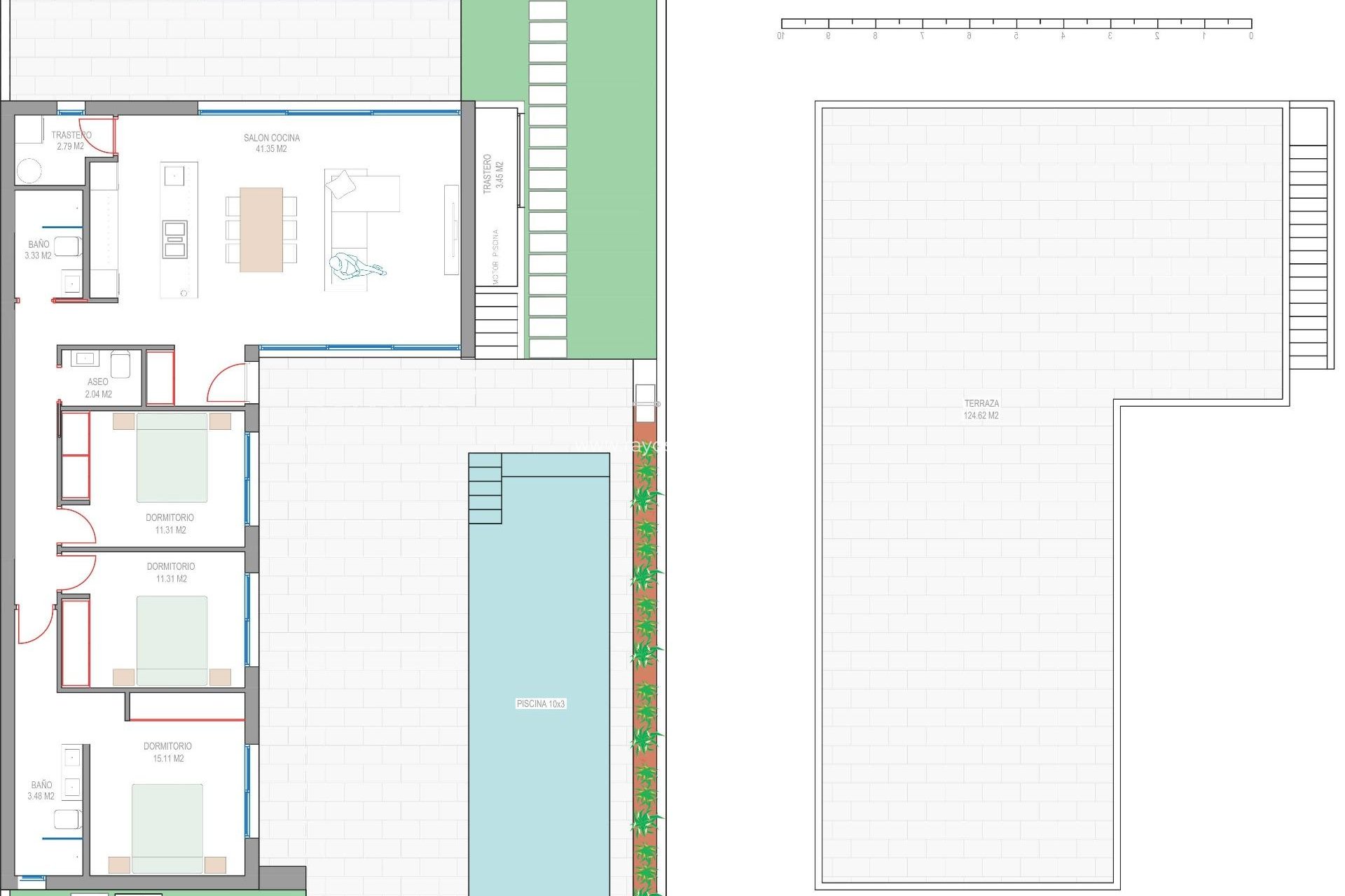 Neue Gebäude - Villa - Los Alcazares - Serena Golf